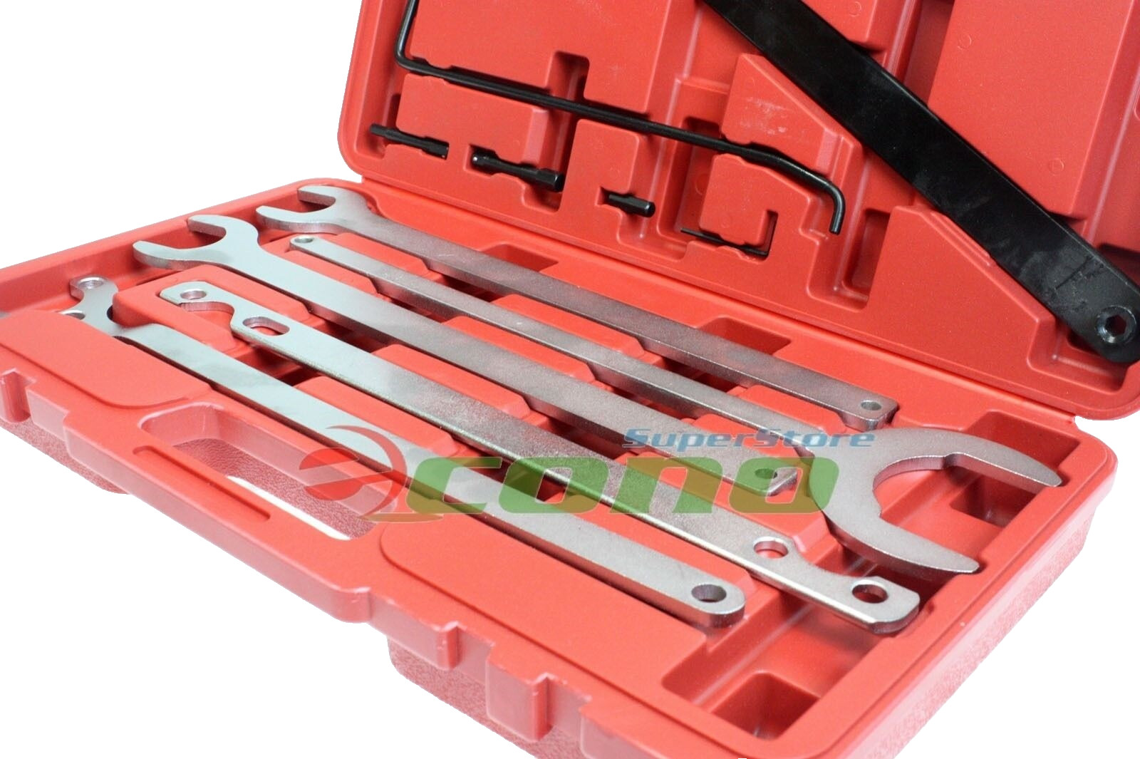 Fan Clutch Water Pump Holder Wrench Tool Set 32 36 38 40 65mm for BMW Mercedes