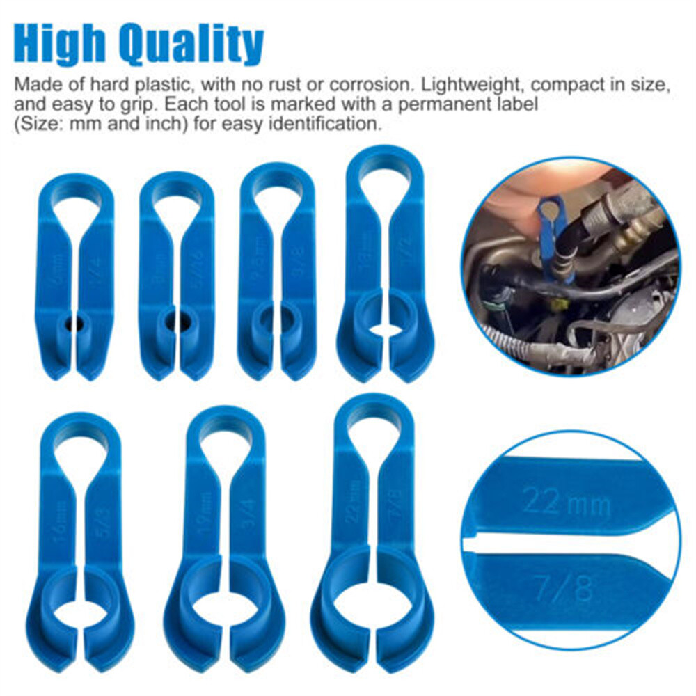 16PCS AC Disconnect Fuel Line Disconnect Tool Set – Car Removal Tool Kit w/ Box
