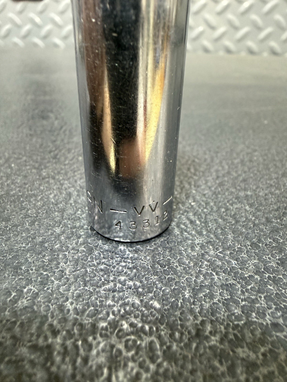 Vtg 1/2″ Craftsman VV-Series PN 43312 – 3/8″ Drive 12-Point Deep Socket USA Made