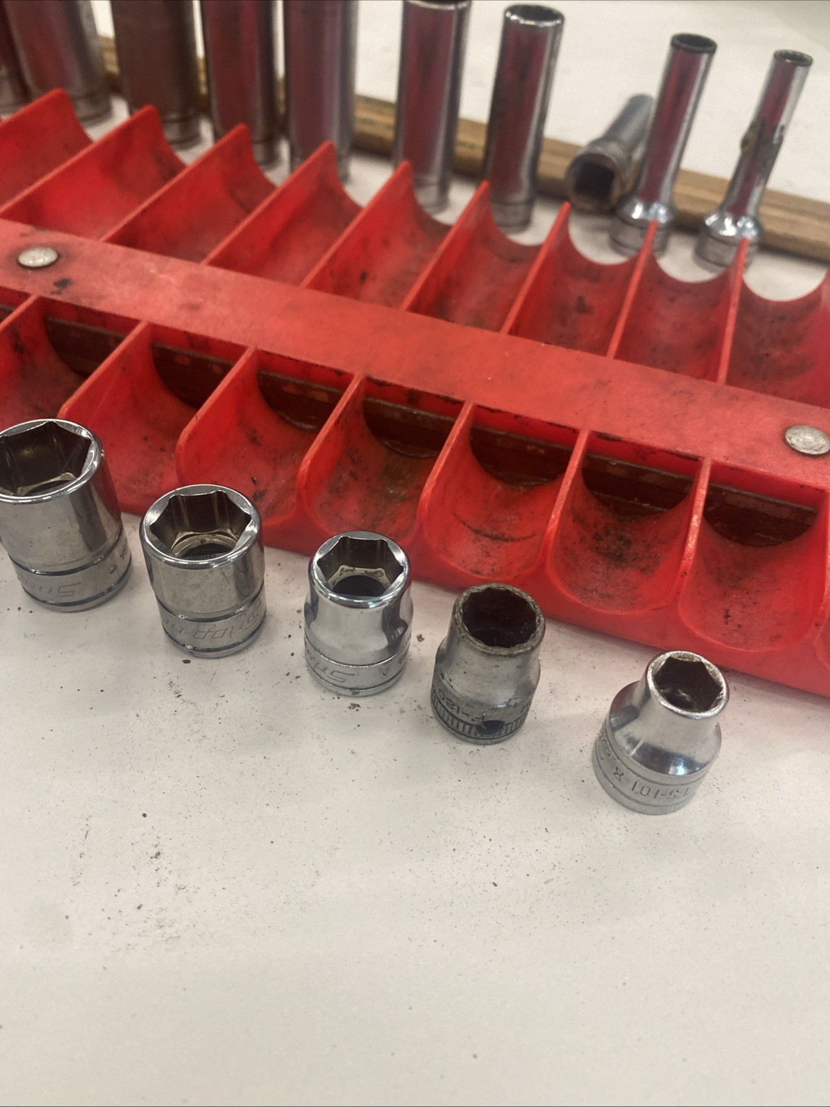 Snap-On SF & FS Series 3/8″ Drive Deep/Standard Socket SET 21 piece READ M0849