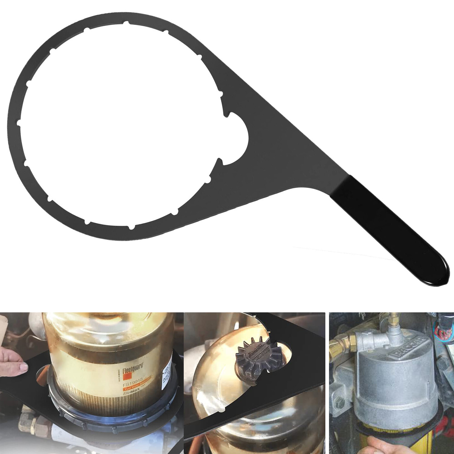 482017 8″ Oil Fuel Filter Collar Vent Cap Wrench Fit for Davco Fuel Pro 482, 483