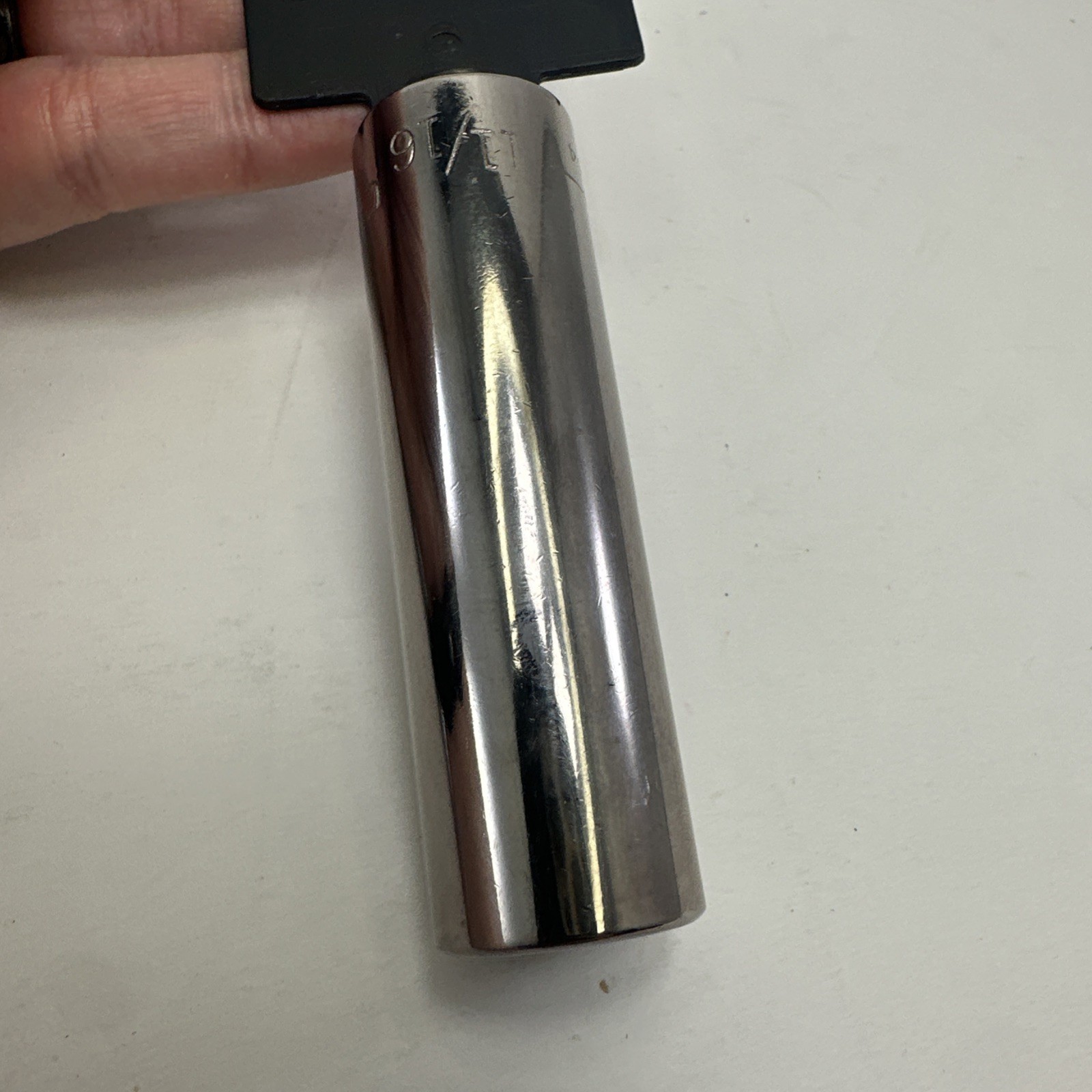 Craftsman 1/2″ Drive 11/16″ 6 Pt Deep Socket SAE Easy Read 45934 USA New NOS