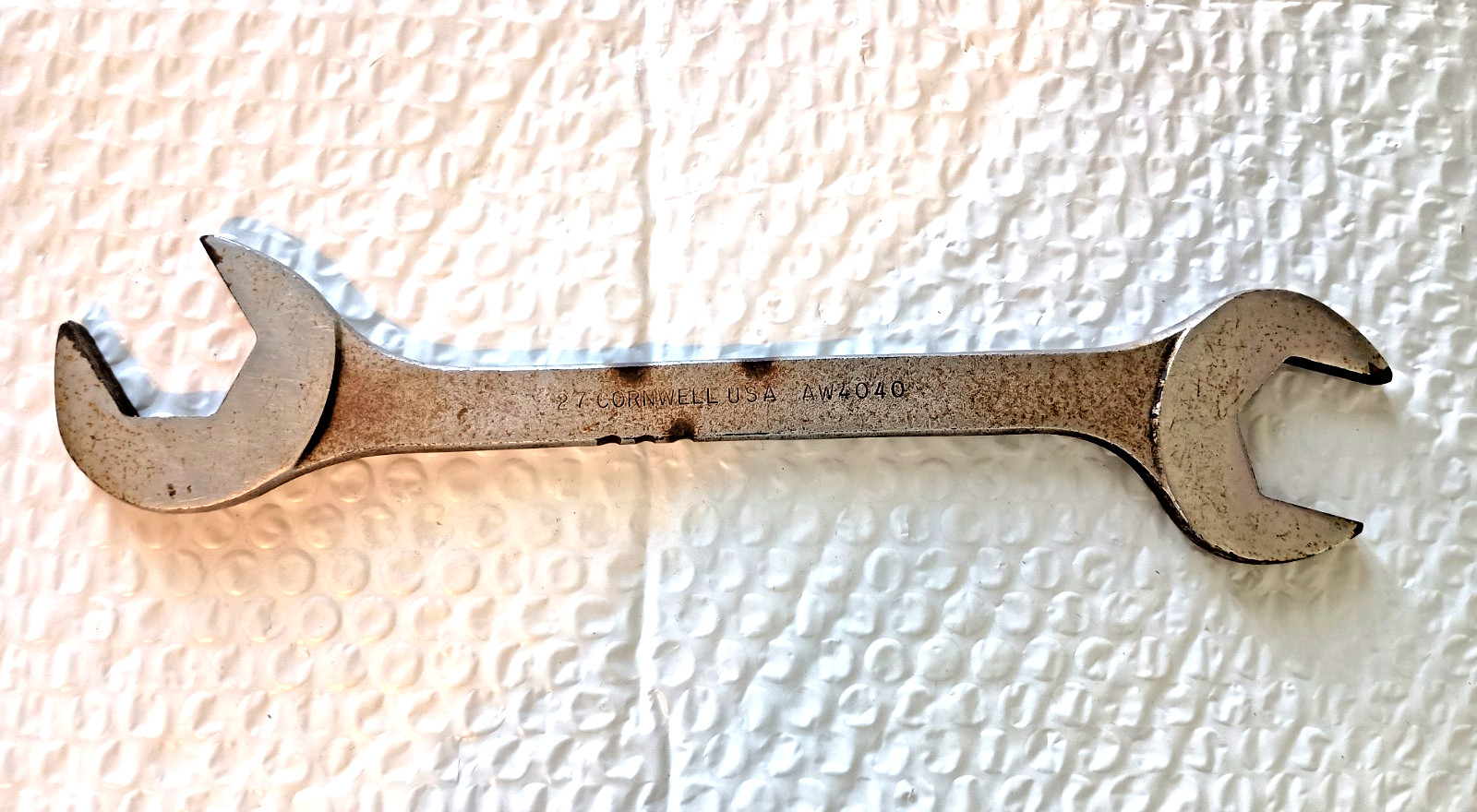 CORNWELL TOOLS USA AW4040, 1-1/4″ ANGLE WRENCH, 11.5″ LONG * VINTAGE *