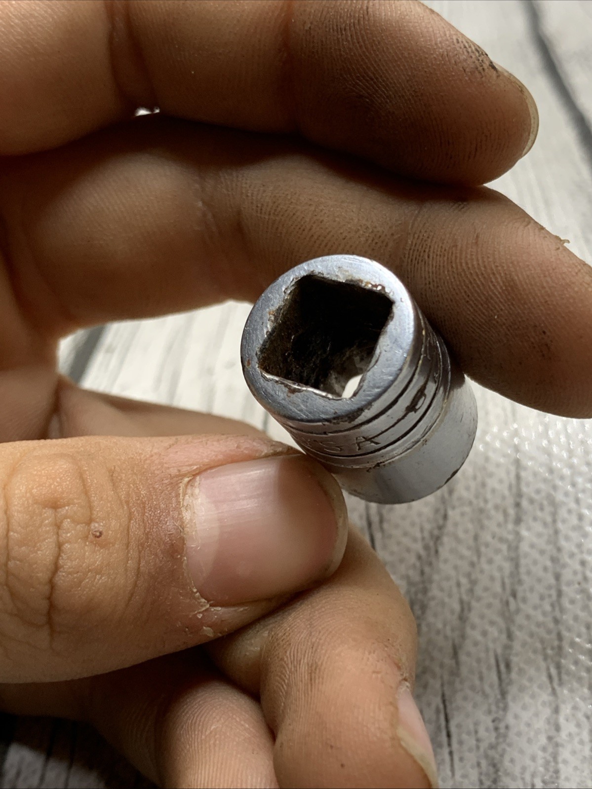 Snap On 1/2″ Shallow Socket 12 Point F161 USA