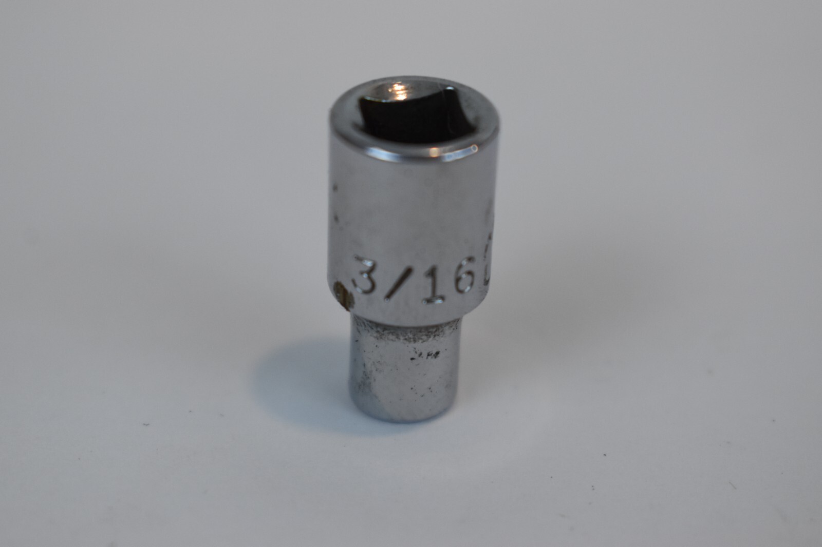 Mac Tools M66 3/16″ SAE Shallow Socket 1/4″ Drive 6 Point USA Chrome Finish