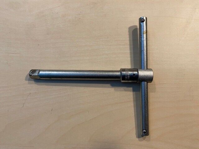King Dick ‘Midget’ T-Bar, Swivel & 8″ Socket Ext. – Ex RAF Crowfoot Marked