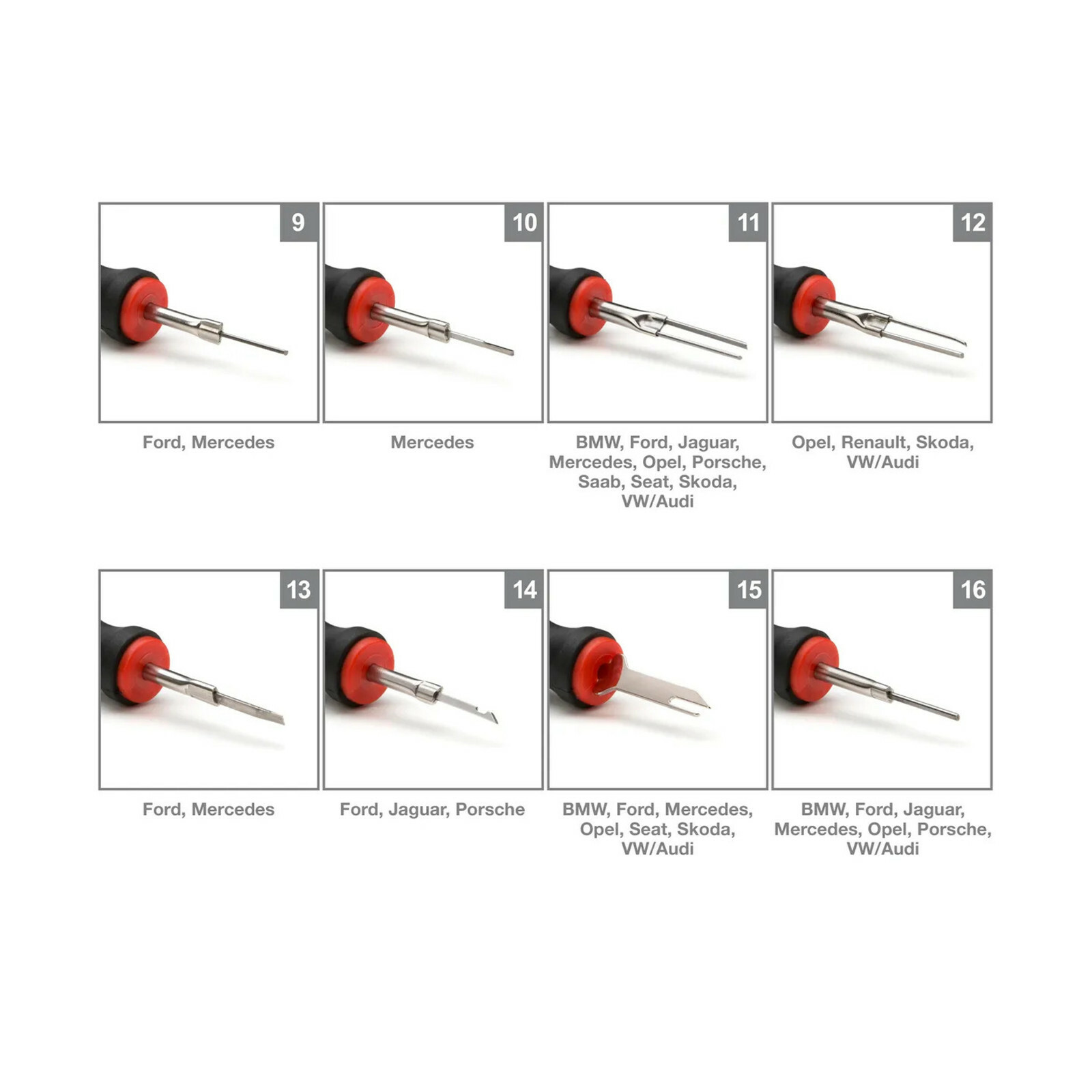 STEELMAN UNIVERSAL TERMINAL TOOL KIT – automotive harness pin connector tools