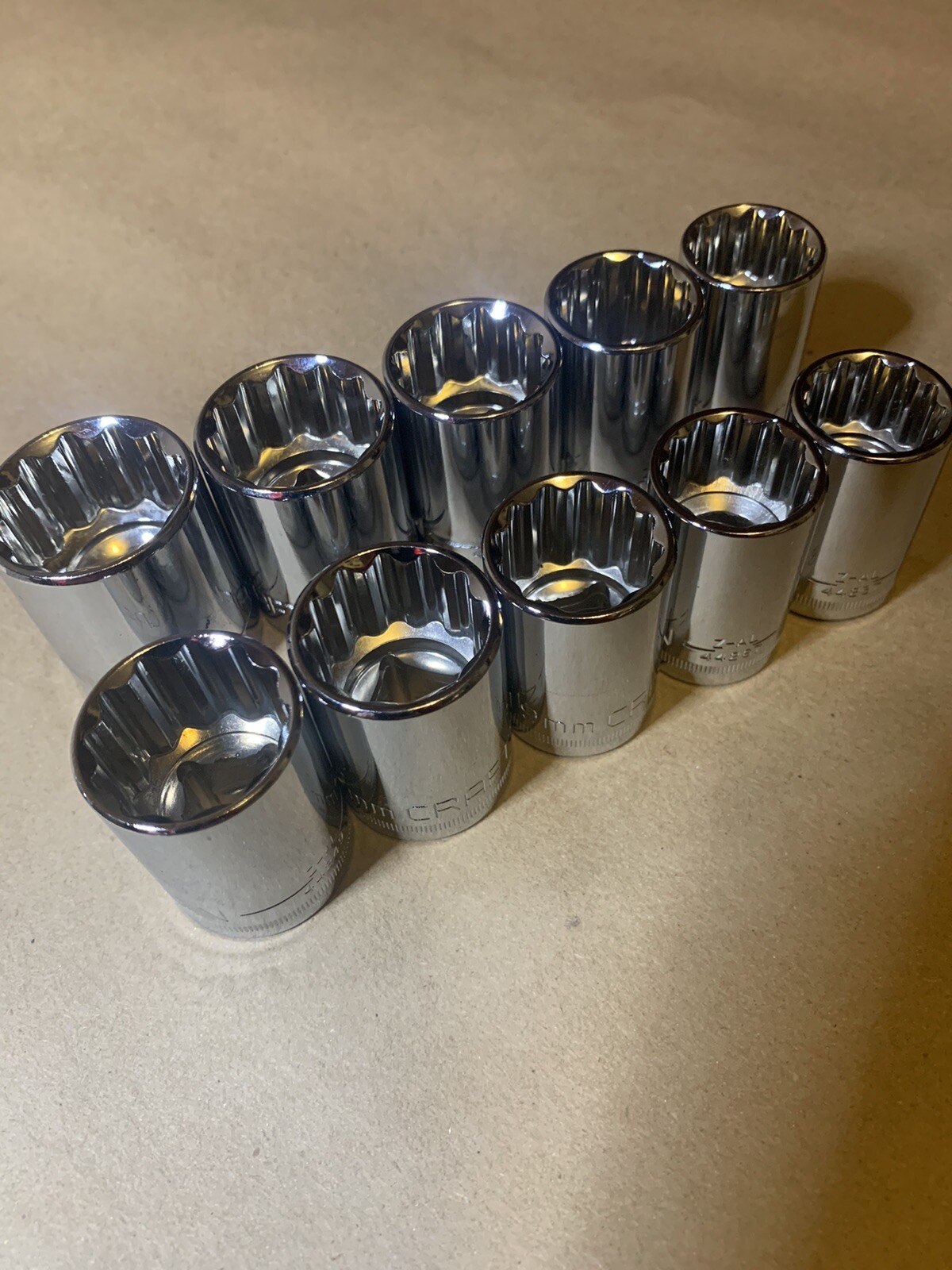 CRAFTSMAN 116 pc 1/4 3/8 1/2 Dr SAE METRIC MM 6pt 12pt ratchet wrench socket set