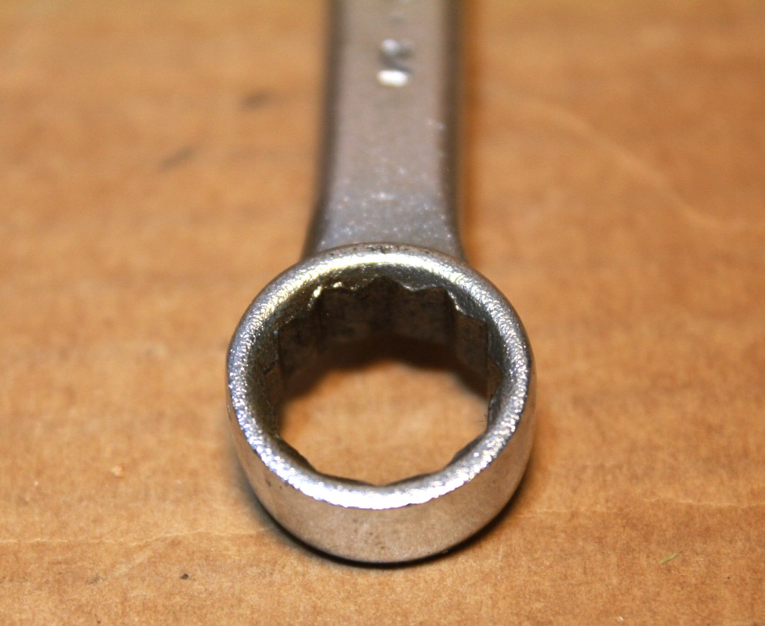 Proto 1125 7/16″ x 1/2″ Short Stubby Box End Wrench Made In USA