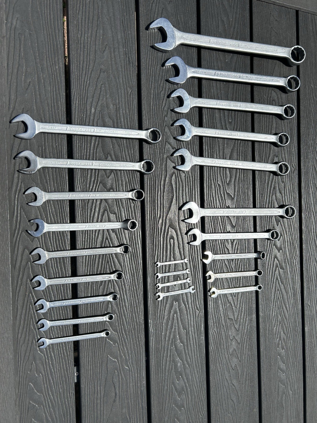 Elora 205 Combination Spanner Set – 23 Pieces