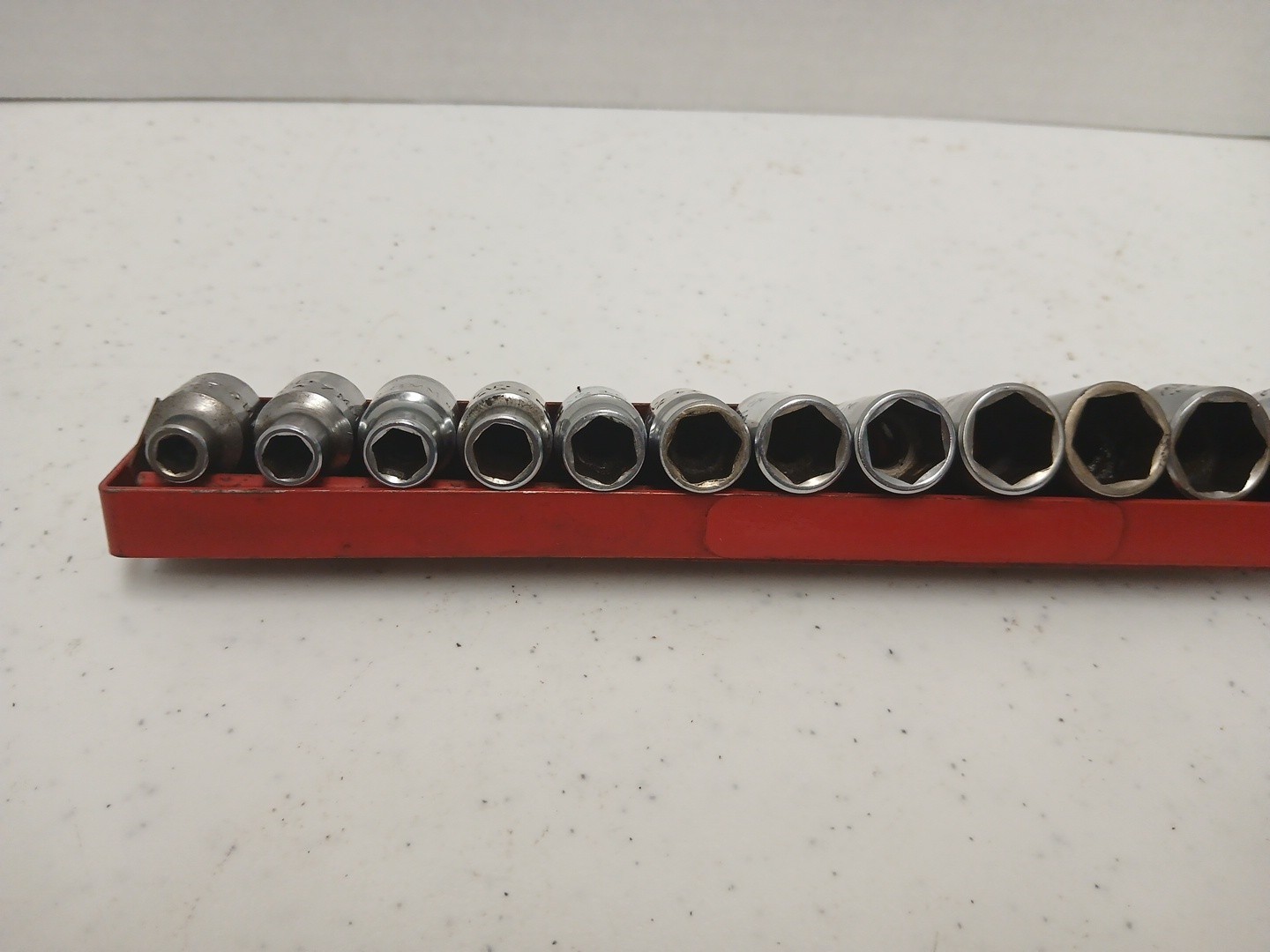 MacTools/Matco 6 Point Chrome 3/8 Drive Socket Set 19-6mm USA