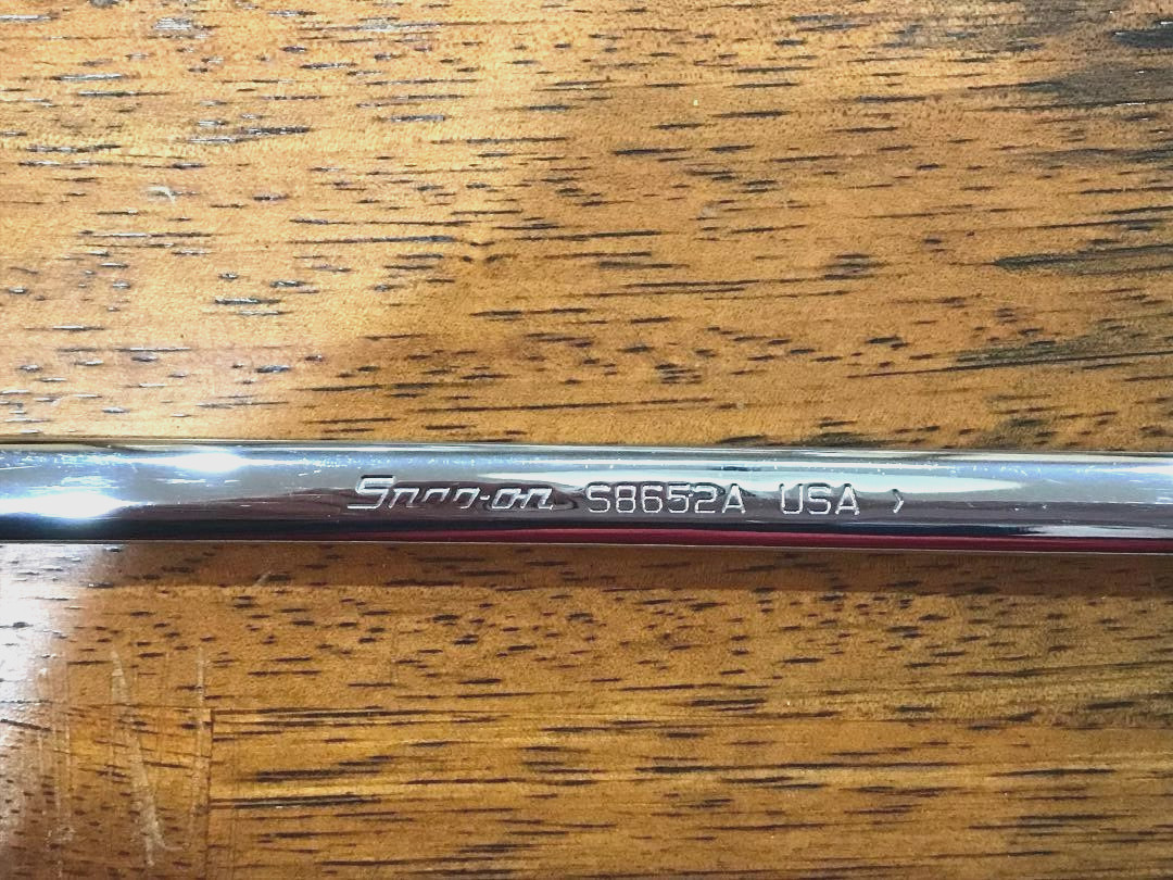 Snap On Tools No. S8652A Brake Adjusting Wrench 5/16″ x 3/8″ made in USA 2001