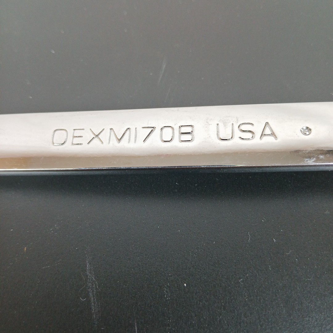 Snap-On Tools USA Metric 17mm Chrome Combination Wrench, 12 Point, OEXM170B
