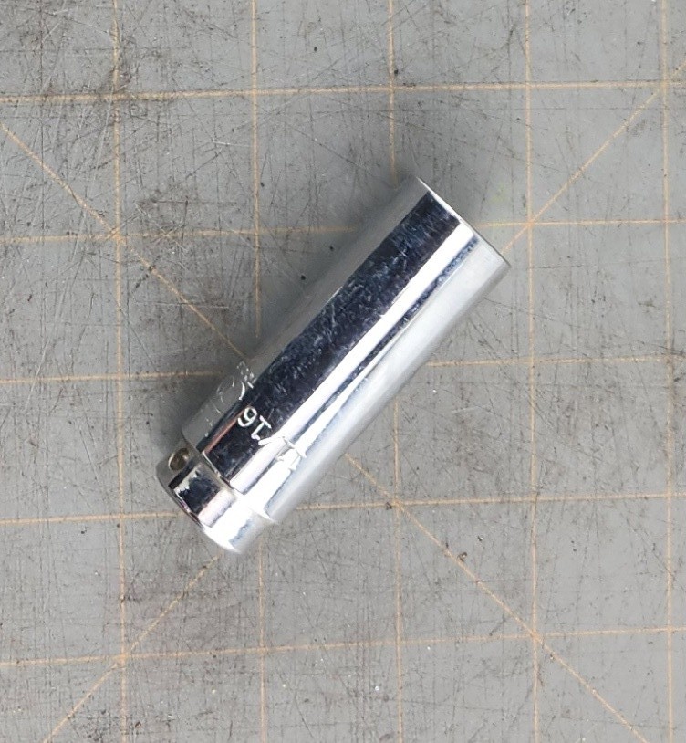 Mac Tools XD226 3/8″ Drive 11/16″ Deep Socket 6 Point Chrome 50 YEARS Limited Ed