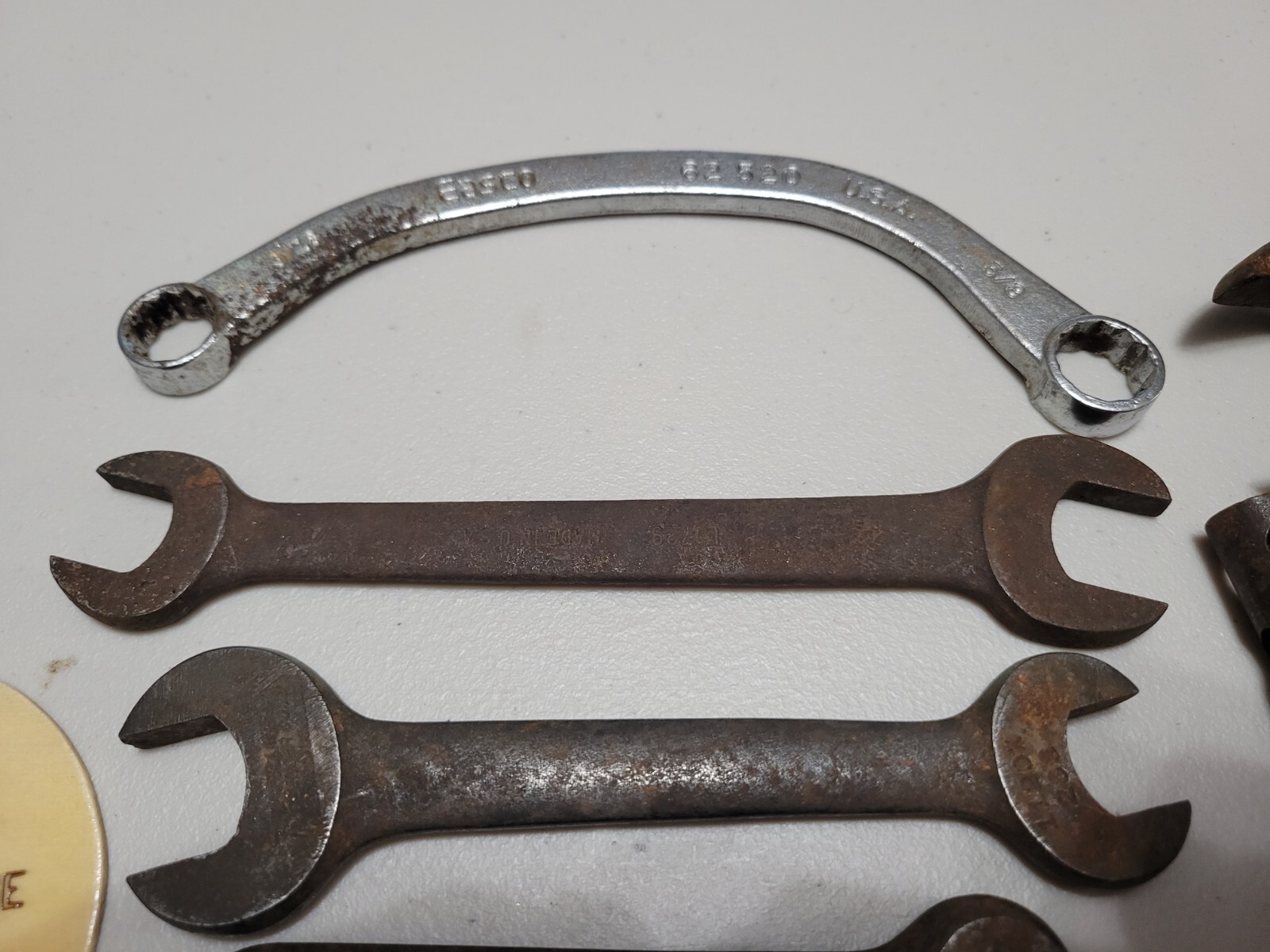 Vintage 34x Wrench Lot Billings Williams Hazet Auto-Kit Easco Lectrolite Buffalo