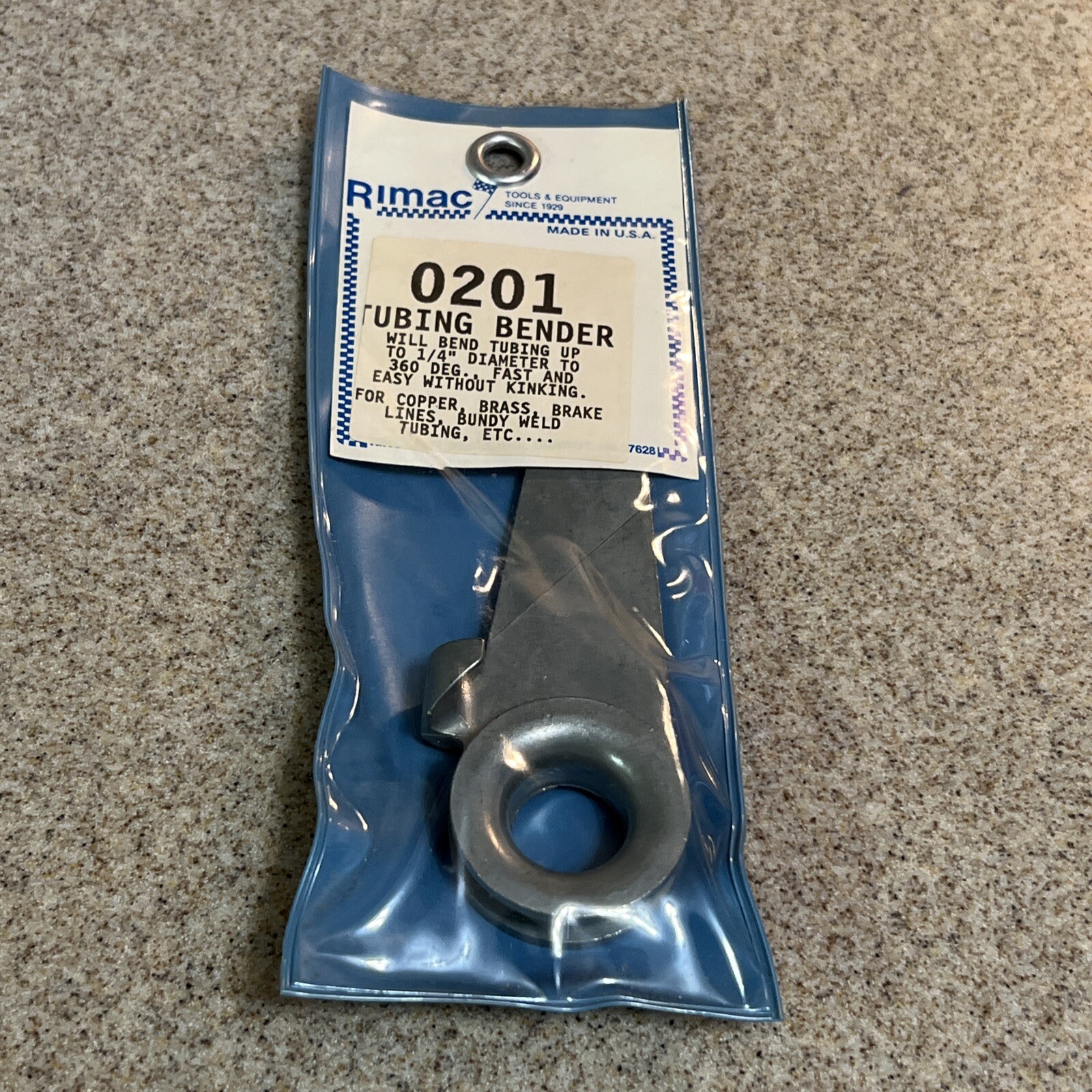 Rimac Tool 0201 Tubing Bender Made in USA NIP NOS NEW 1/4” Diameter Tubing Vtg
