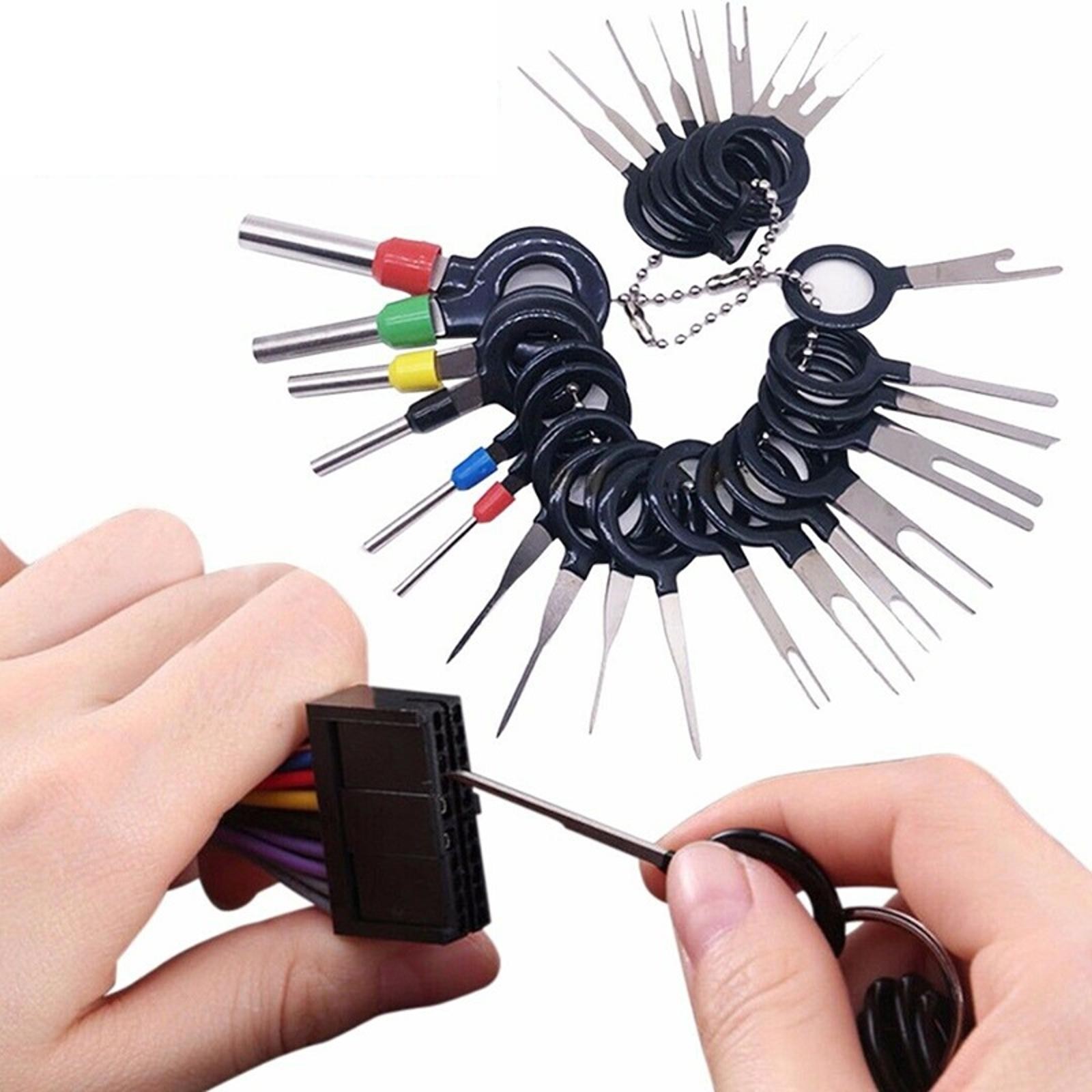 36Pcs Terminals Removal Tools For Car Electrical Wiring Crimp Connector Removal