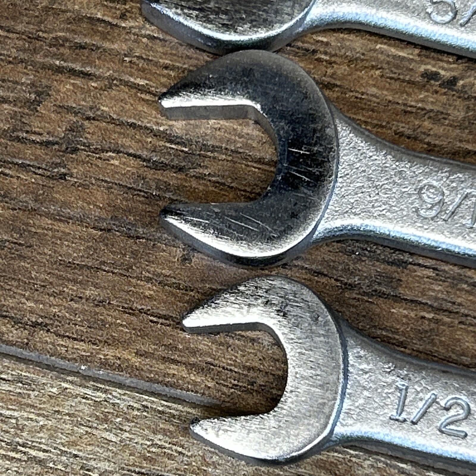Vintage Easco 9 Piece Wrench Set Combination 3/4 to 1/4 » USA Made