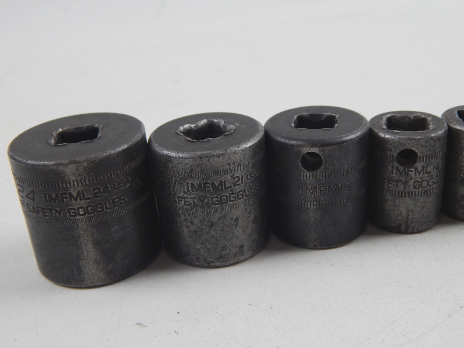 Snap On IMFML 3/8″ Drive 9pc Metric Shallow Impact Socket Set 9-14mm 19 21 24