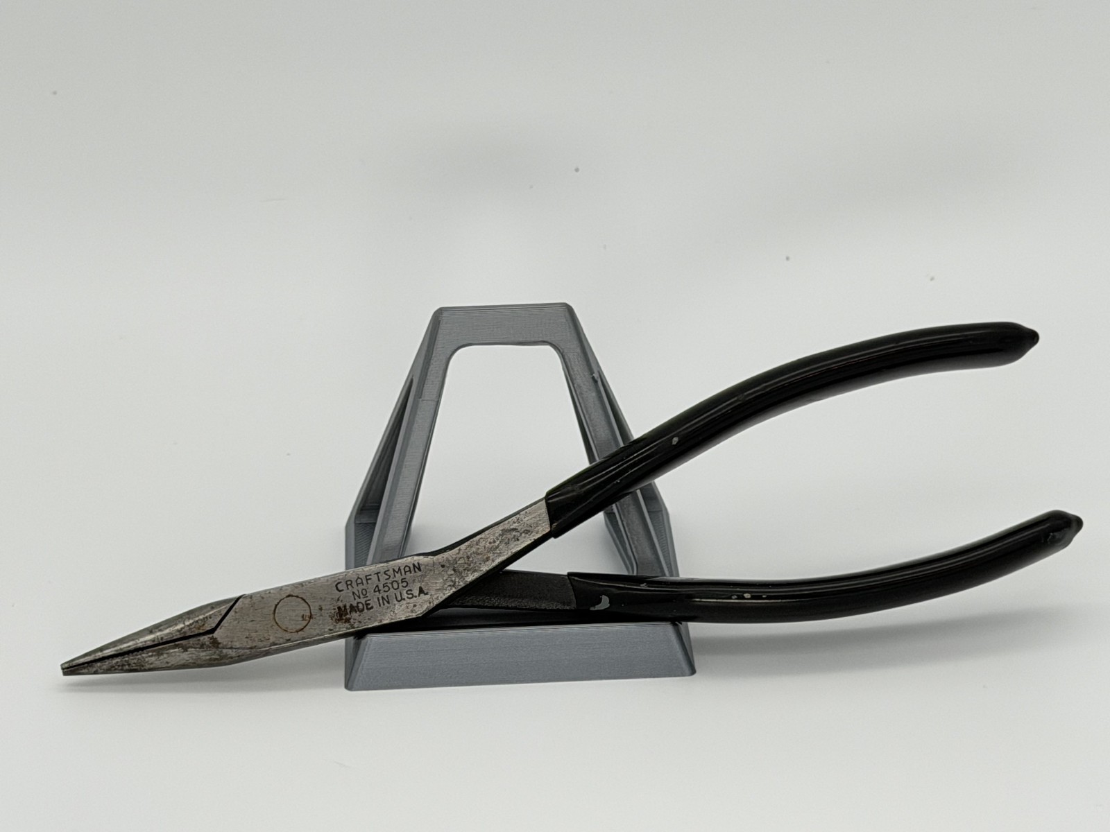 Sears Craftsman Tools 8” Long Nose Pliers 4505 Made in USA Vintage