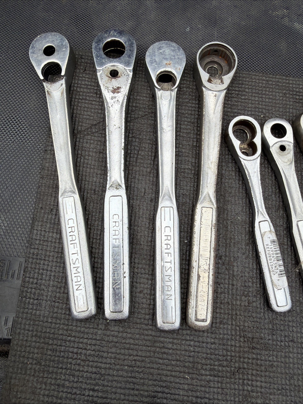 Sears Craftsman 10pcs Ratchet Bodies ONLY NO GUTS 1/2,3/8”Forgings Warranty