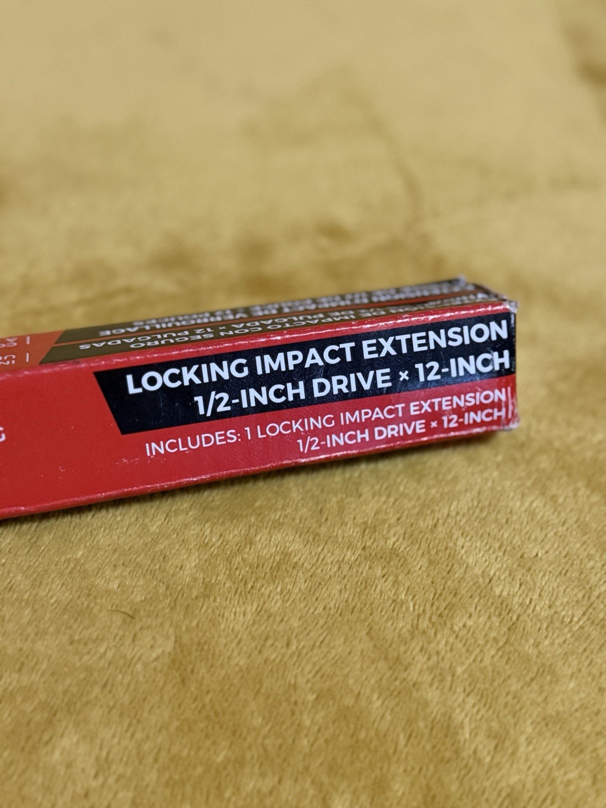 Locking Impact Extension 1/2- Inch drive x 12 Inch
