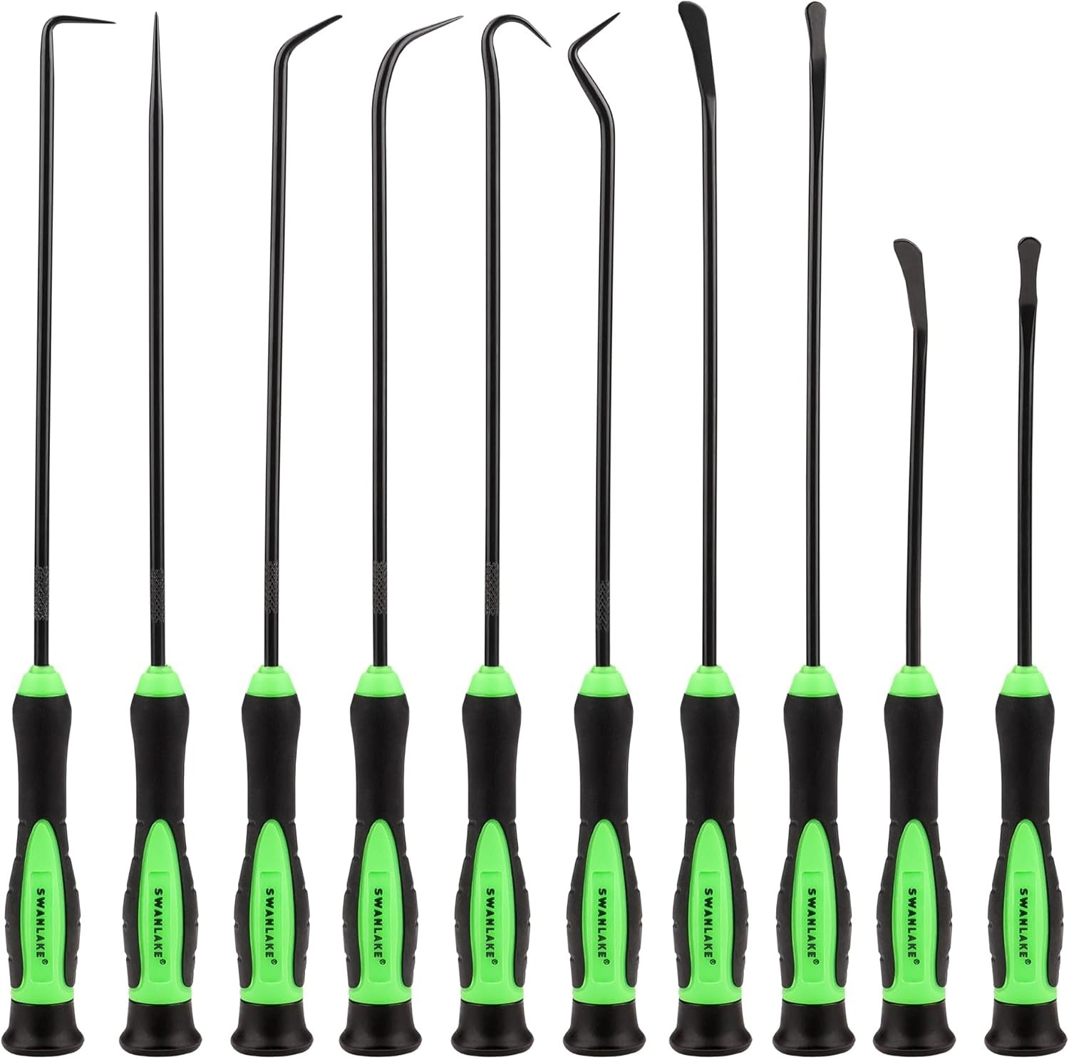 Heavy Duty 10pc Hook and Pick Tool Set for Car Oil Seal, O-Ring, Gasket Puller