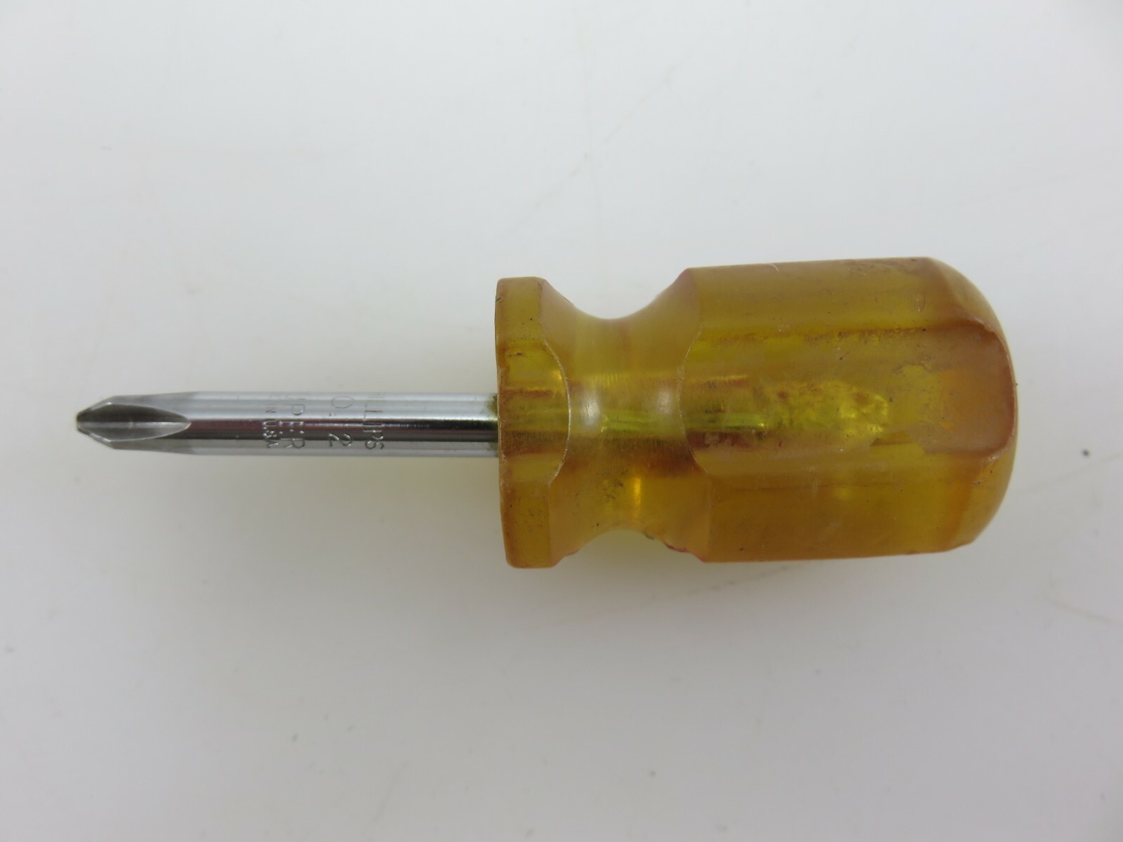 MAC TOOLS P212X Stubby Hard Handle Phillips Head No.2 Screwdriver 3.5″ Long USA