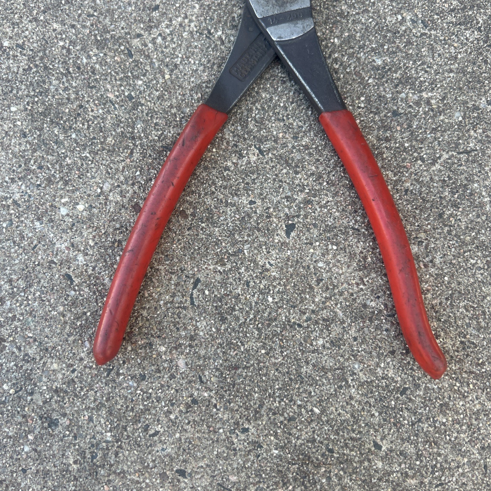 Matco Knipex PBDC8 8inch bent diagonal cutter pliers High Leverage