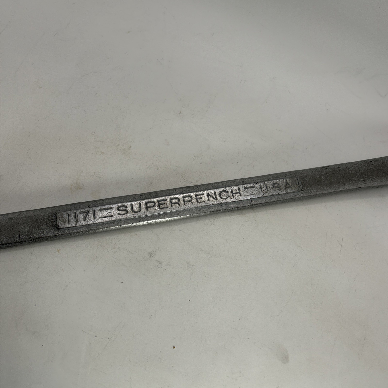 J.H. Williams & Co Superrench 1 1/16” Combination Wrench Vintage