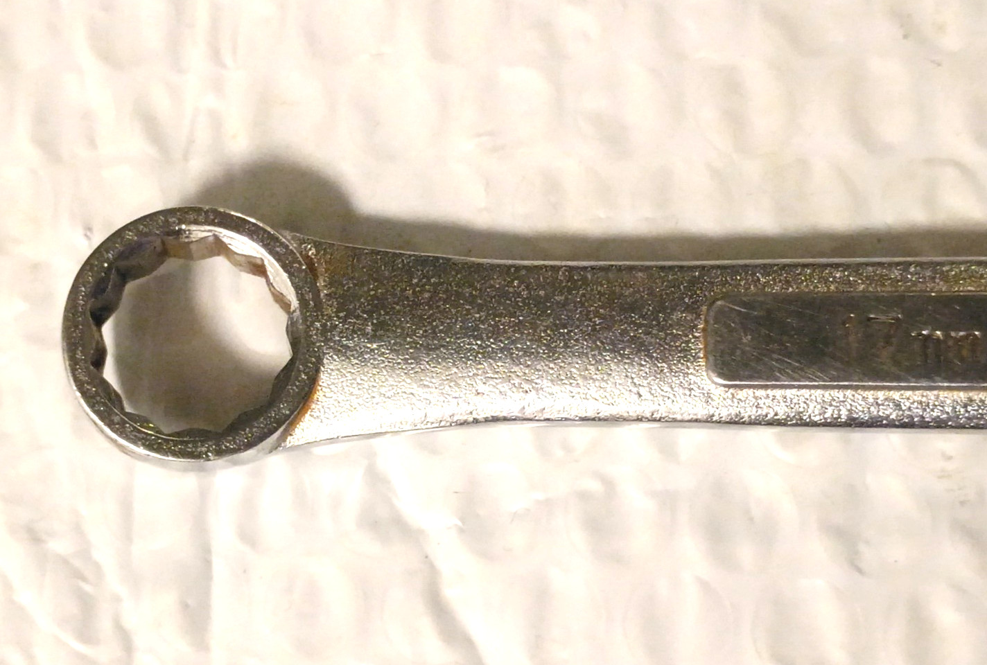 CRAFTSMAN TOOLS 17MM. COMBINATION WRENCH, 8.6″ LONG, 12 POINT *JAPAN MADE*