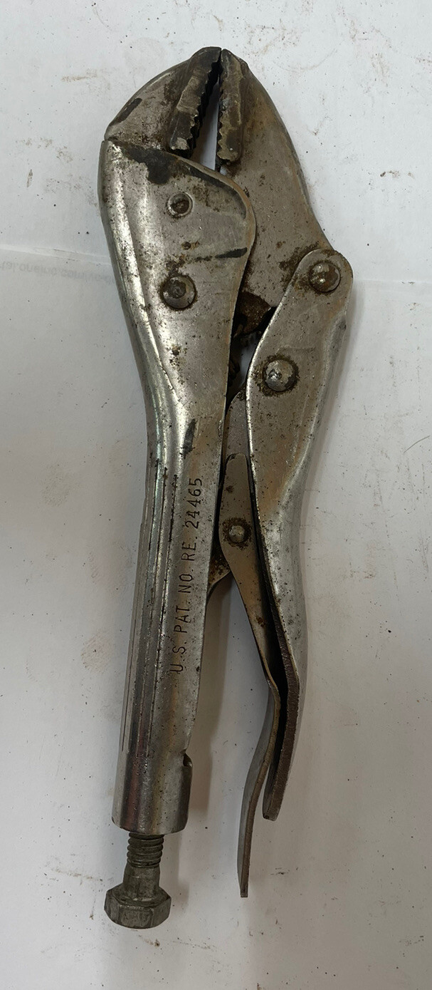 Craftsman Tools 7.5″ Locking Vise Grip Pliers 24465 Made In USA Vintage