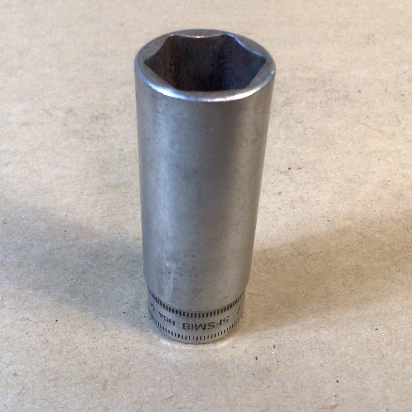 Snap On 3/8″ Drive 6-Point Metric 18 mm Flank Drive® Deep Socket SFSM18