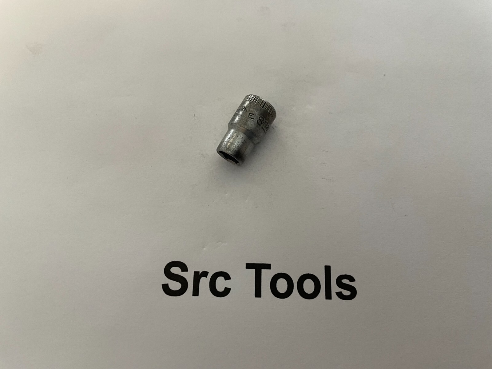 RARE 1944 Snap-On Tools USA 1/4″ Drive 9/32″ SAE 6pt Midget Chrome Socket TM-9