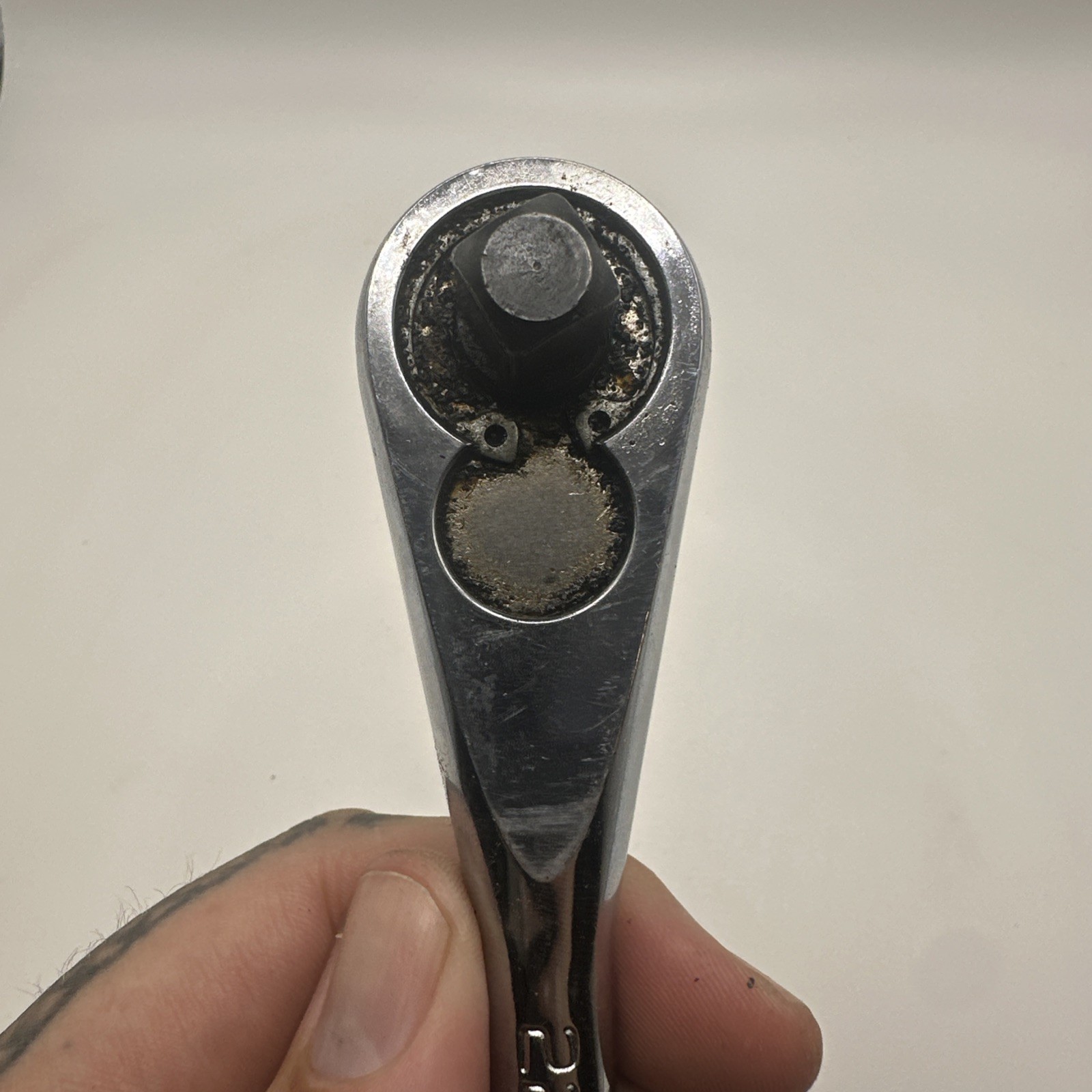 Kobalt Tools 3/8″ Drive Quick Release Ratchet Chrome Finish Made In USA