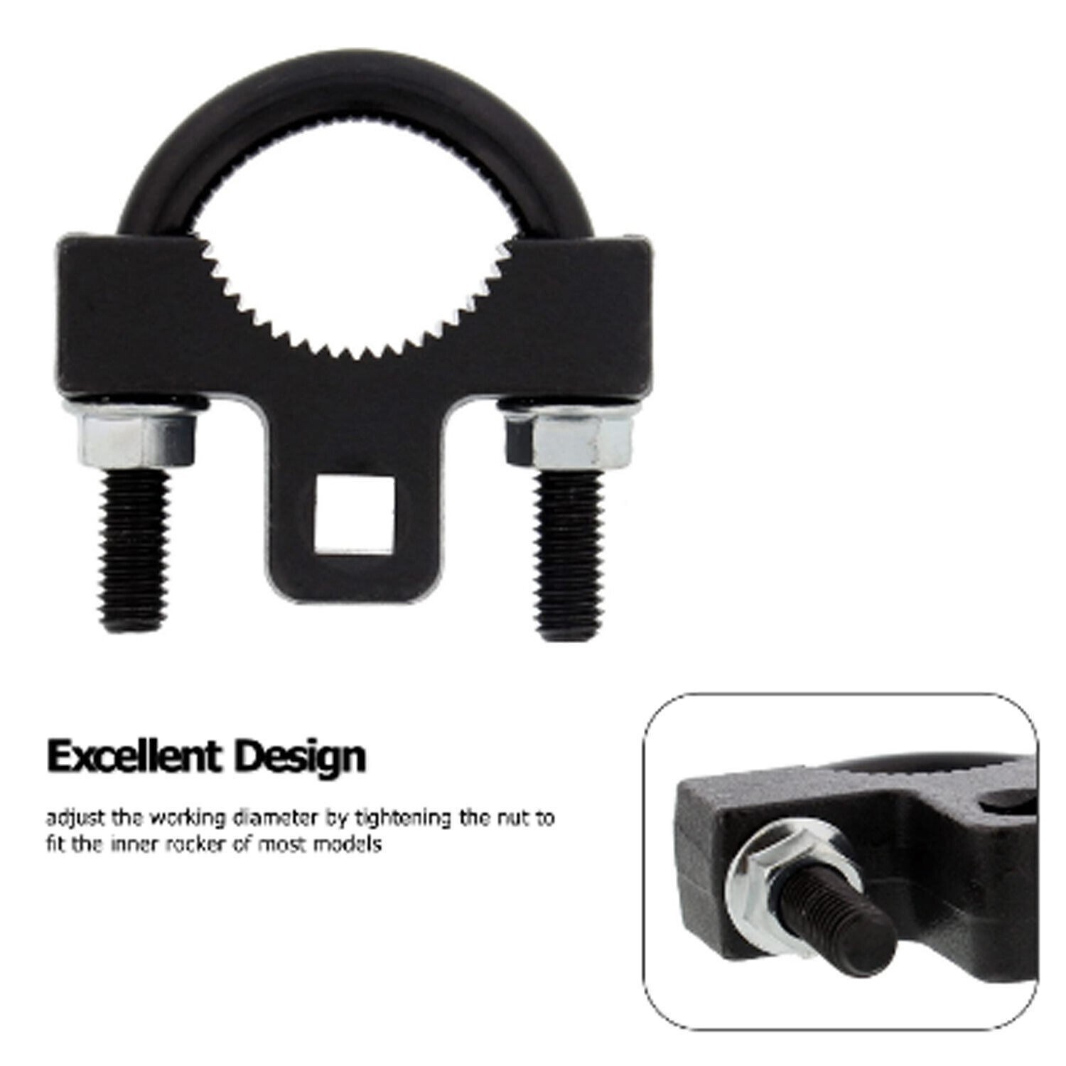 3/8″ Inner Tie Rod Remover Turner Car Repair Low-Profile Removal Install Tool