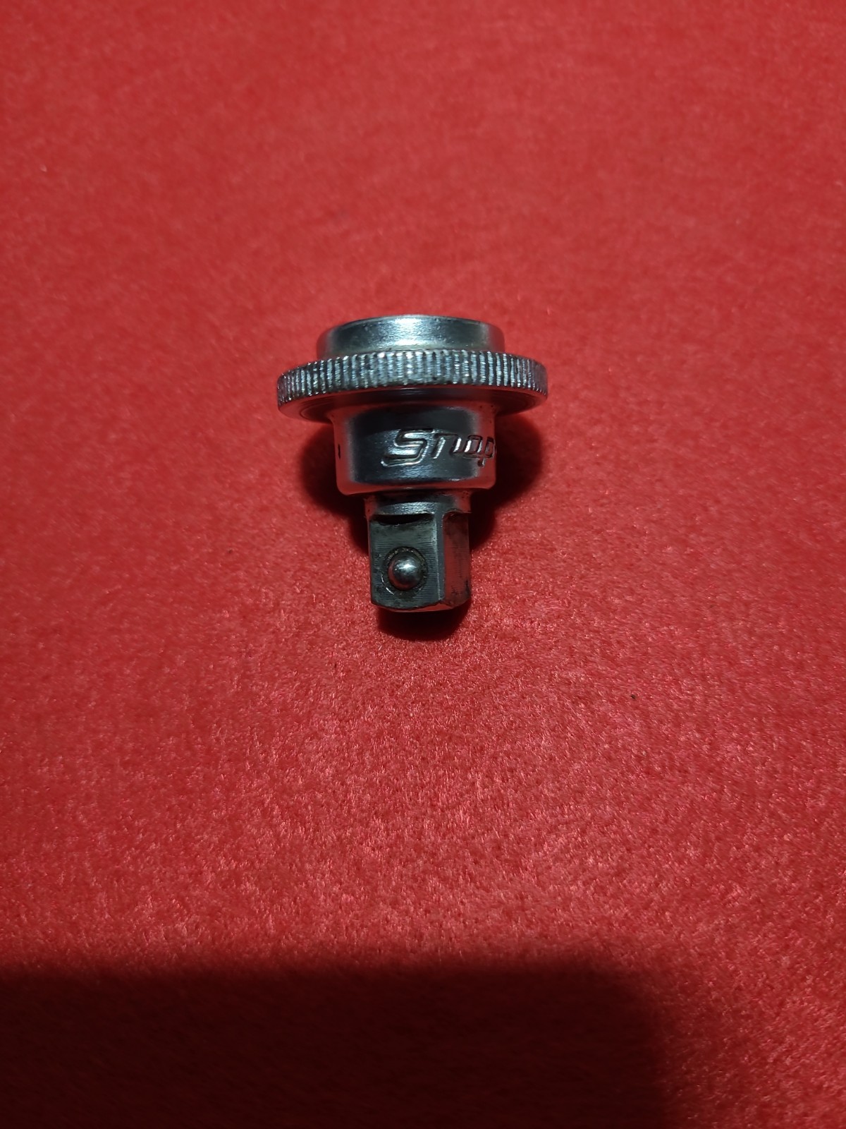 Snap-On Tools USA FRS70A 3/8″ Drive Knurled Chrome Spinner Ratchet Adapter