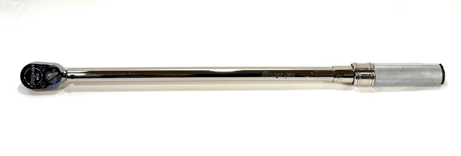 Snap-On Tools QD3R250 1/2″ Torque Wrench 50-250ft-lb 75-332Nm w/ Case