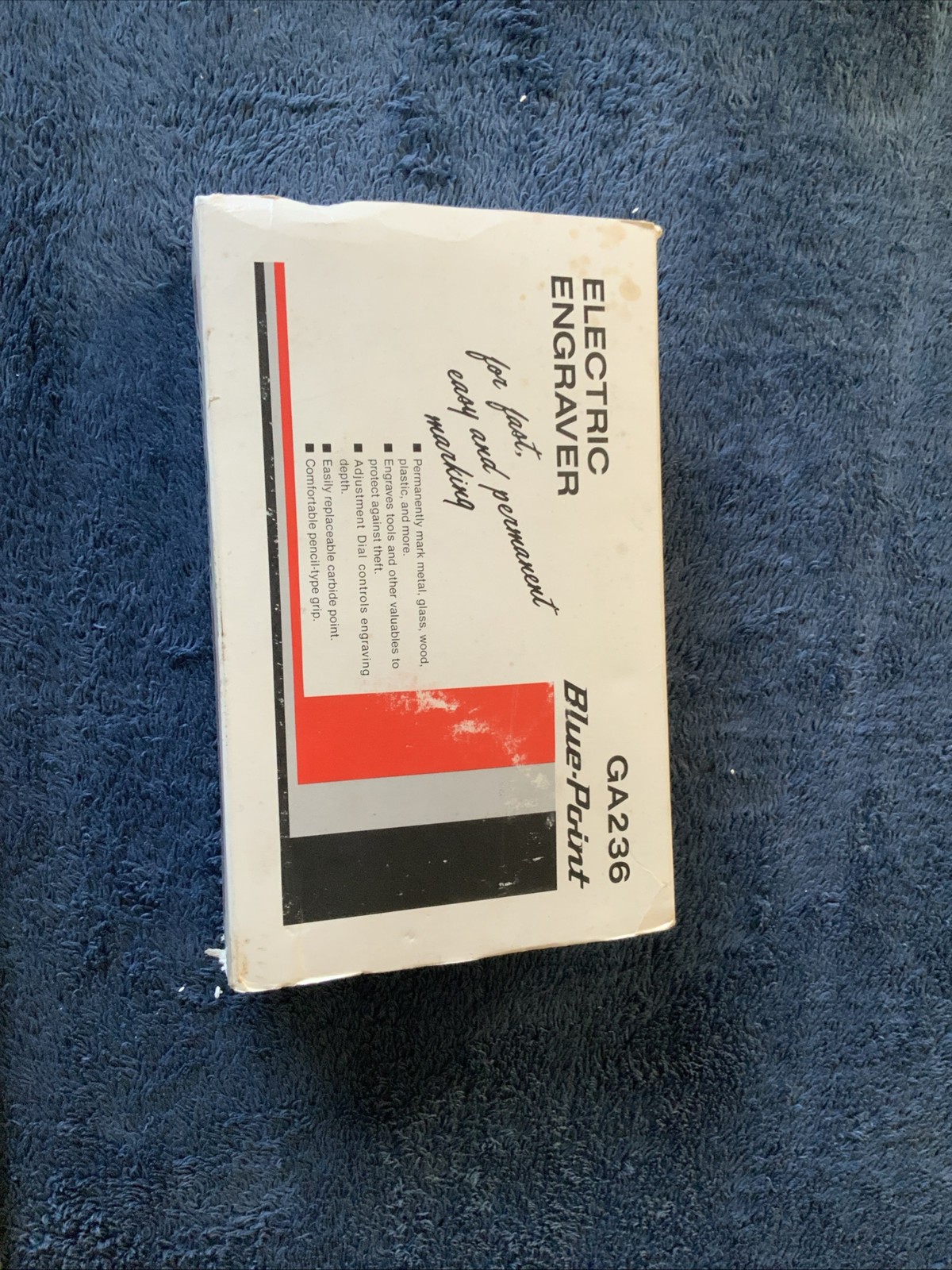 Blue Point Ga236 Electric Engraver…I Don’t Think It’s Ever Been Used……see Descr
