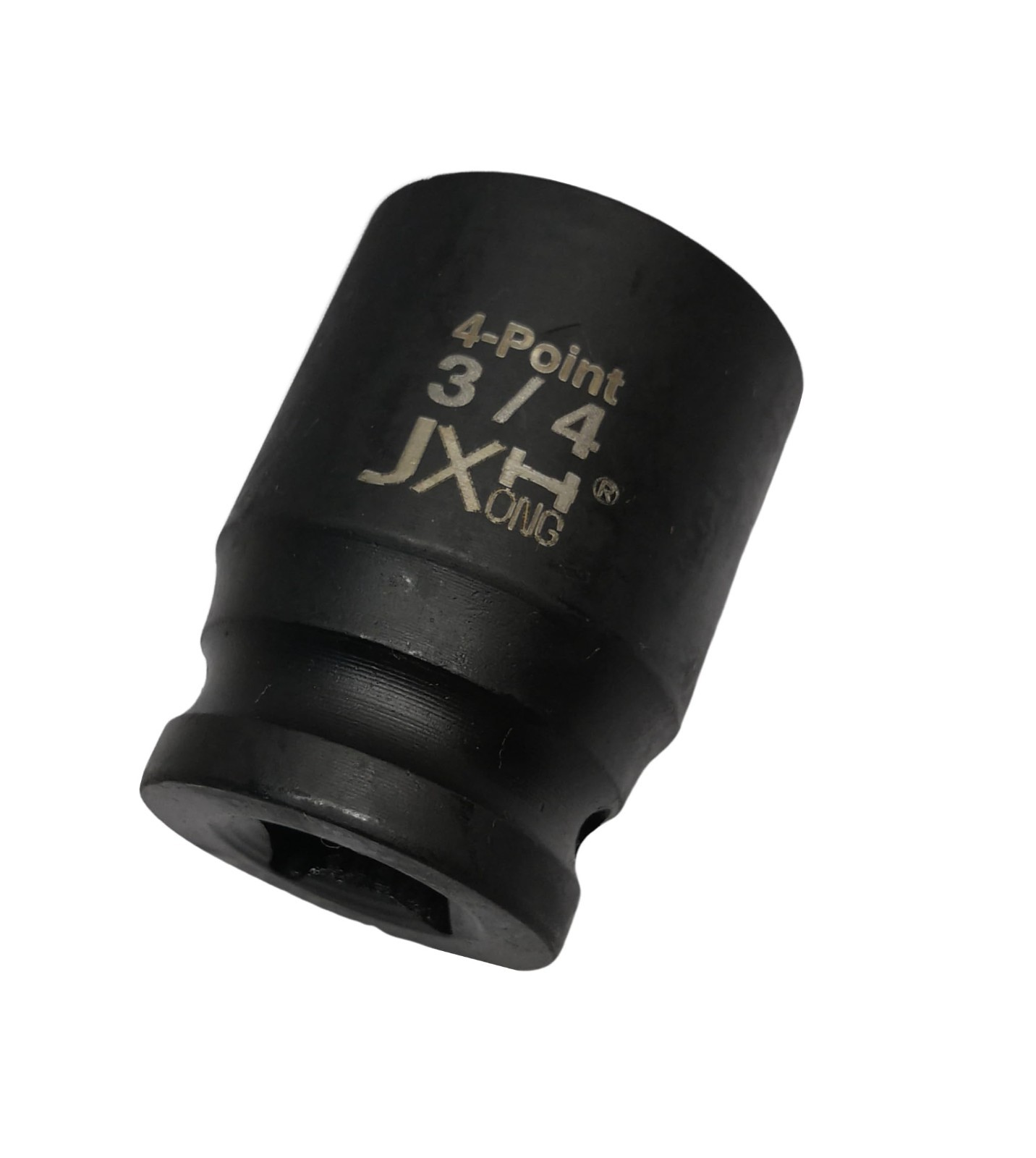 3/4in 4 Point Square Socket 1/2in Drive Cr-V Alloy Steel Heavy Duty Socket