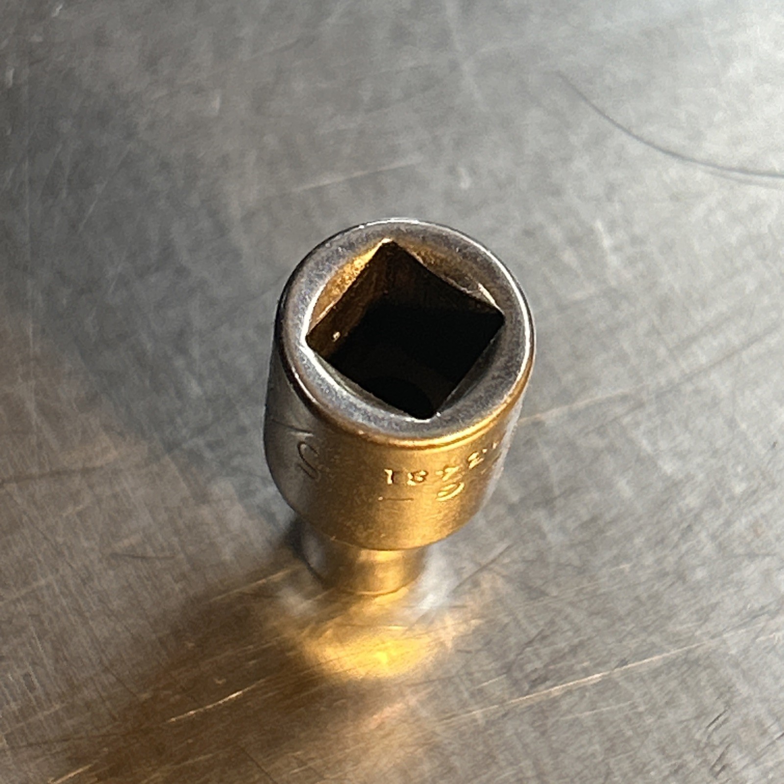 Craftsman 5/32 Shallow Socket 1/4″ Drive 6 Point G-Series 43481 Made in USA