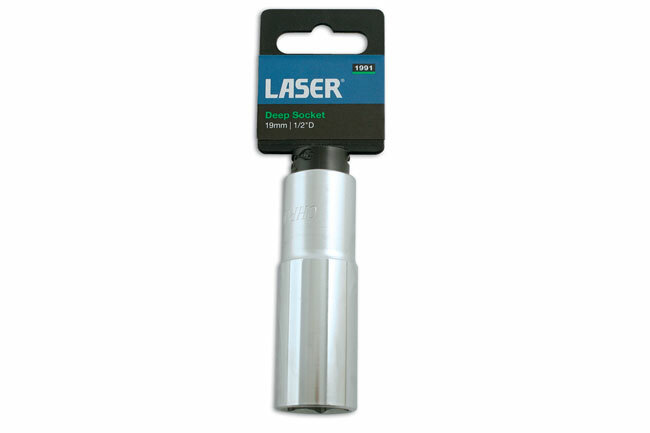 Laser 1991 Deep Socket 1/2″D 19mm
