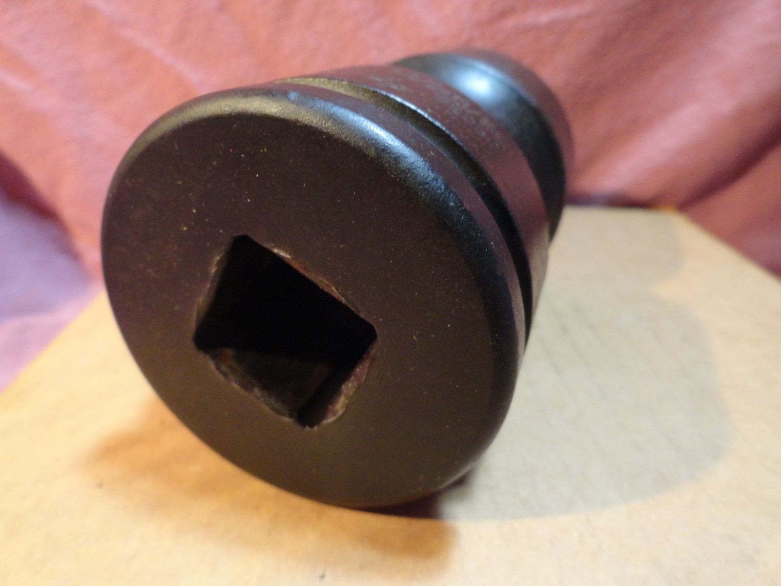 GP GREY PNEUMATIC 1″ DRIVE 1-1/2″ x 13/16″ USED IMPACT SOCKET GOOD CONDITION