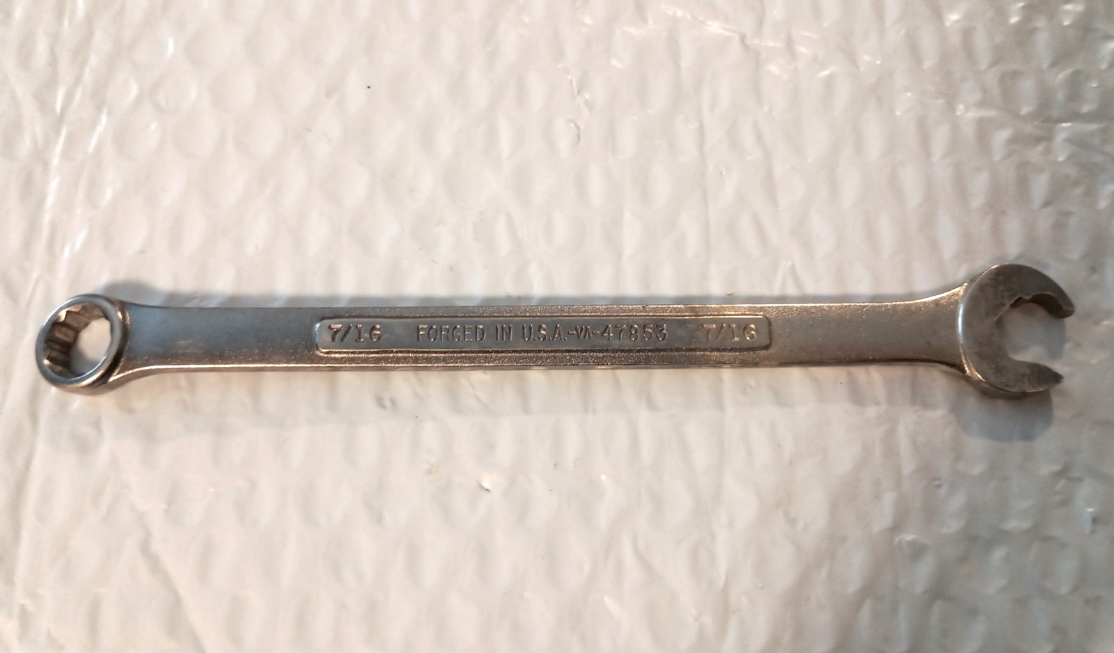 CRAFTSMAN TOOLS USA VV47853, 7/16″ COMBO, QUICK/SPEED WRENCH, 7.25″L, 12 POINT.
