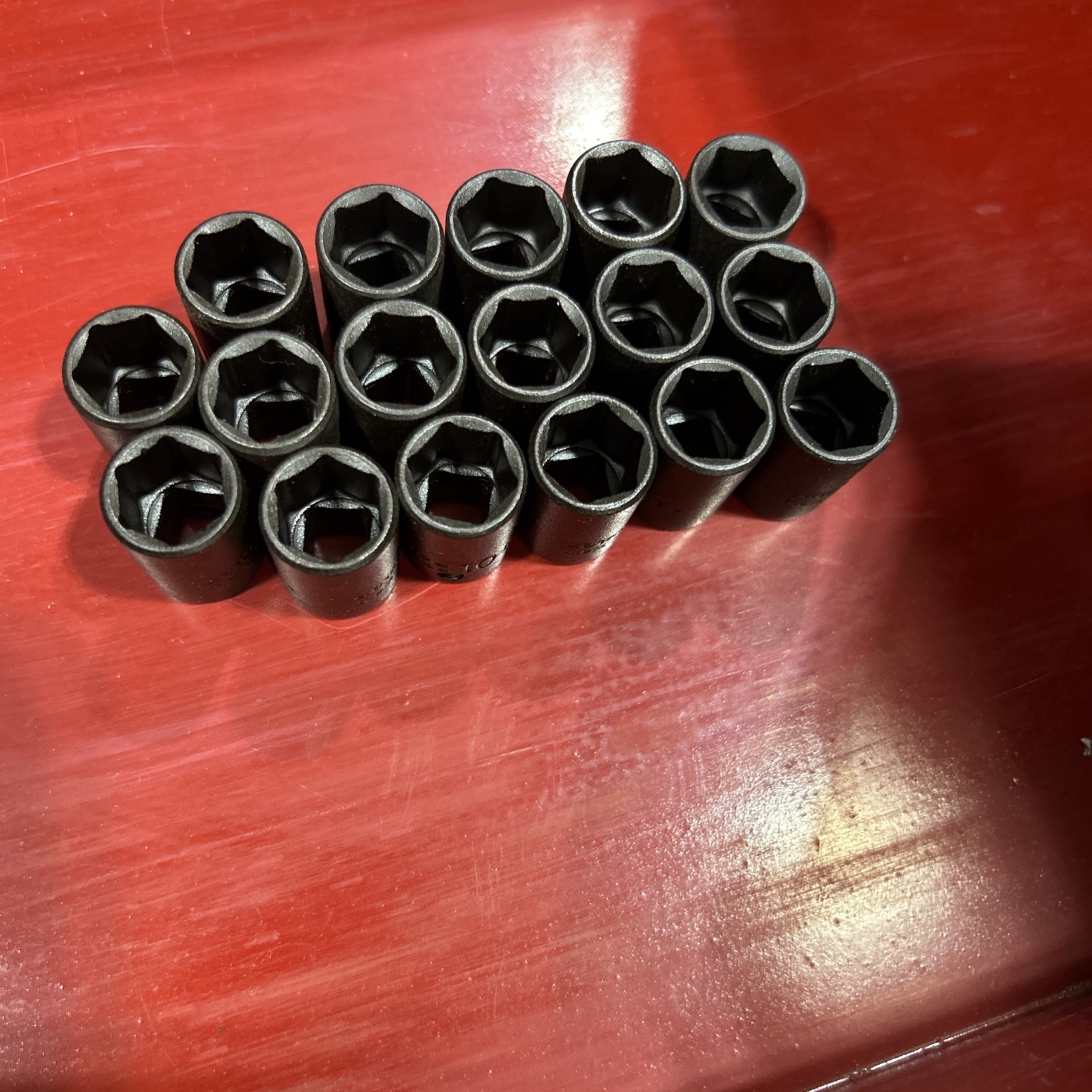 Lot Of 17 Proto J6910M 10mm Socket 1/4” Drive Total Of 17 Pieces