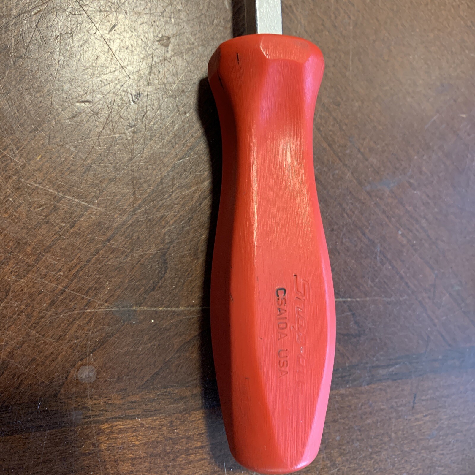 Snap On USA Tools RED Handle CSA10A Angled Blade Scraper Gasket RTV Classic 1/2″