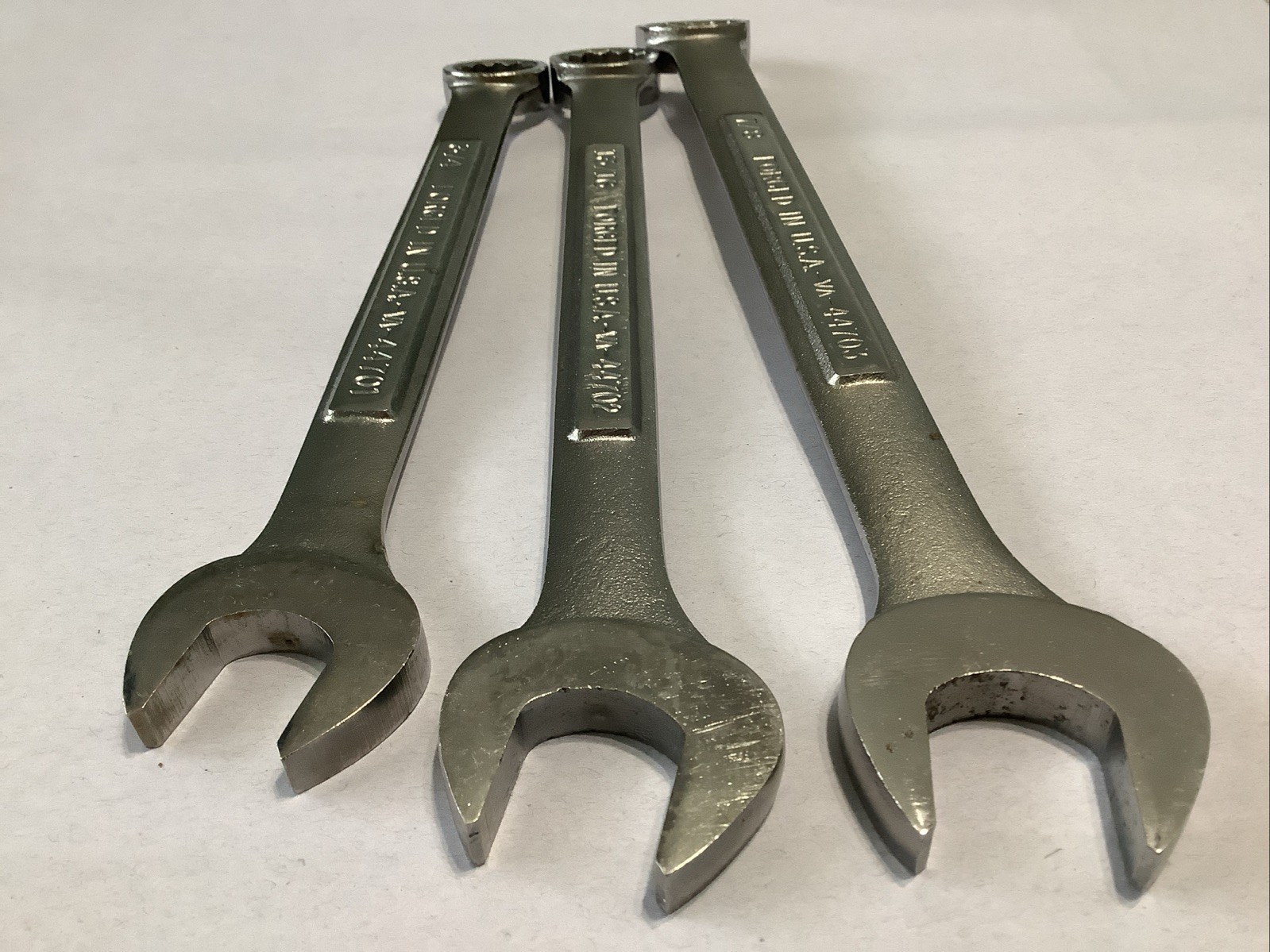 Craftsman 10pc SAE 5/16-7/8 Combination Wrench Set VA Series 12pt USA