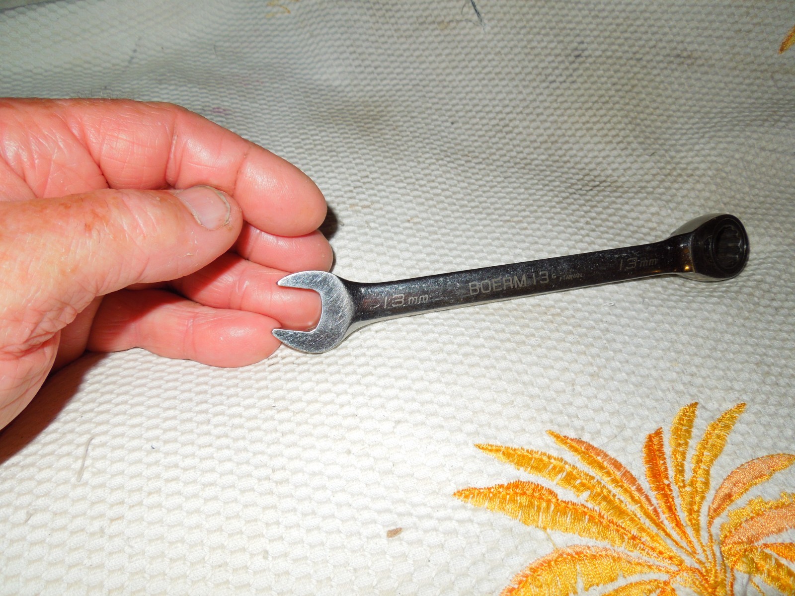 Blue Point 13mm Reversible Ratcheting Wrench metric BOERM13 Sold by Snap on