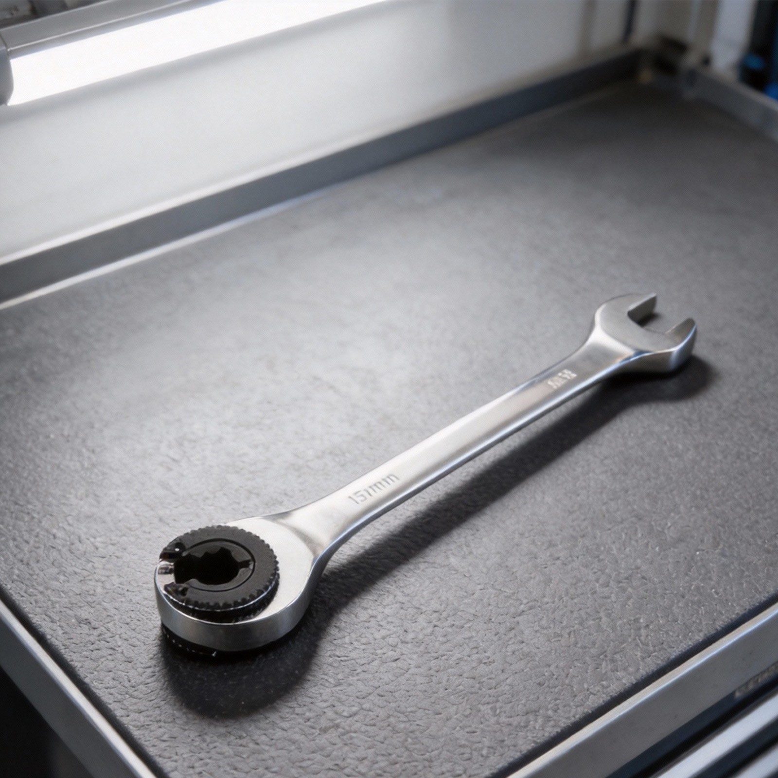 819mm Metric Ratcheting Tubing Wrench Fix Open End Tool for Tight Spaces