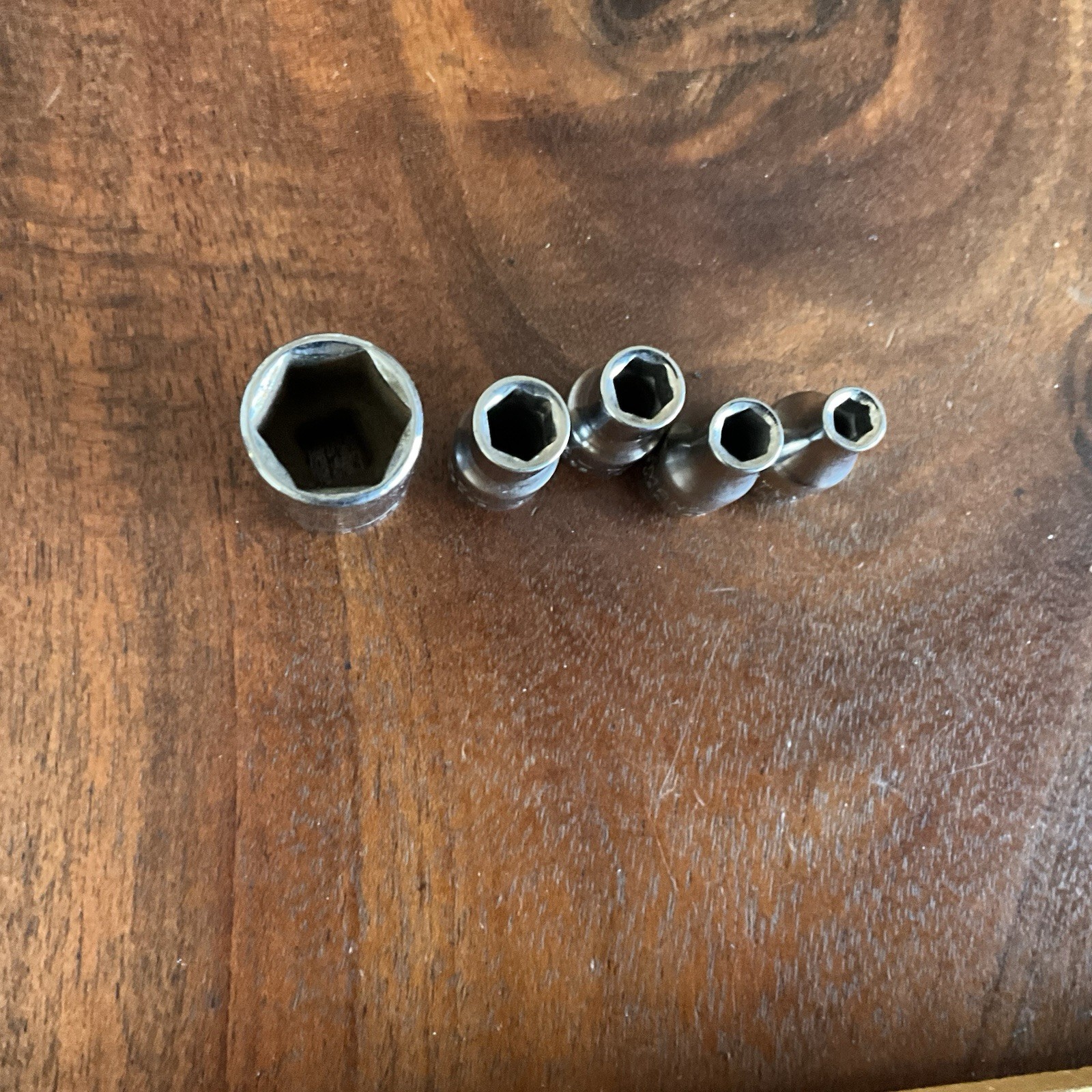 Vintage Craftsman 1/4″ Drive 1/2″ to 5/32″ Shallow Socket 6 Point Inverted G USA